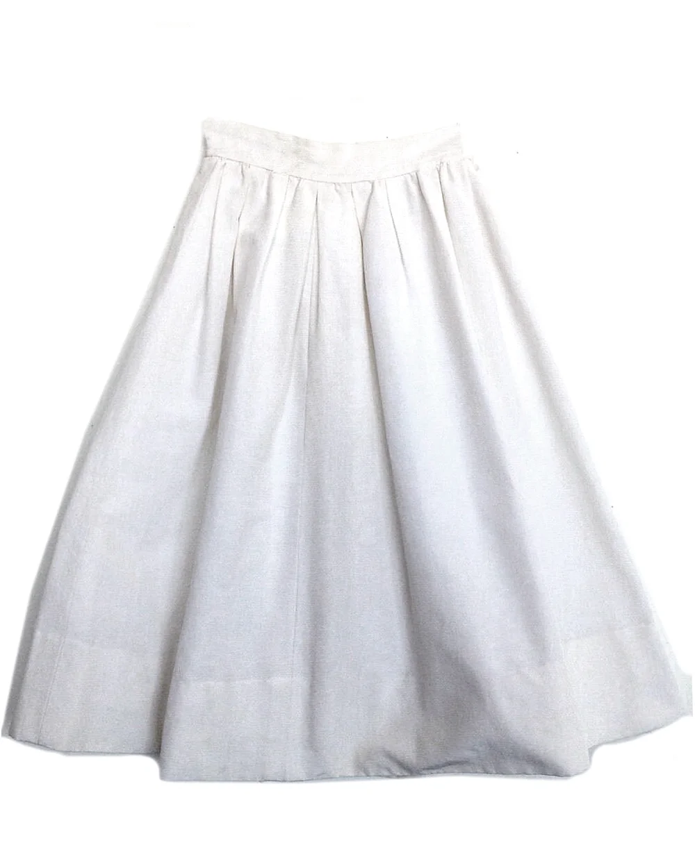 A_Part_of_the_Rest_Vintage_Yves_Saint_Laurent__white_moire_skirt_1.jpg