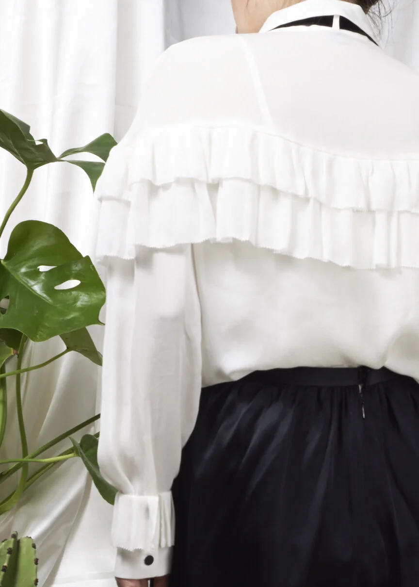 A_Part_of_the_rest_vintage_modern_saks_fifth_avenue_ruffle_tie_blouse_ 1.jpg