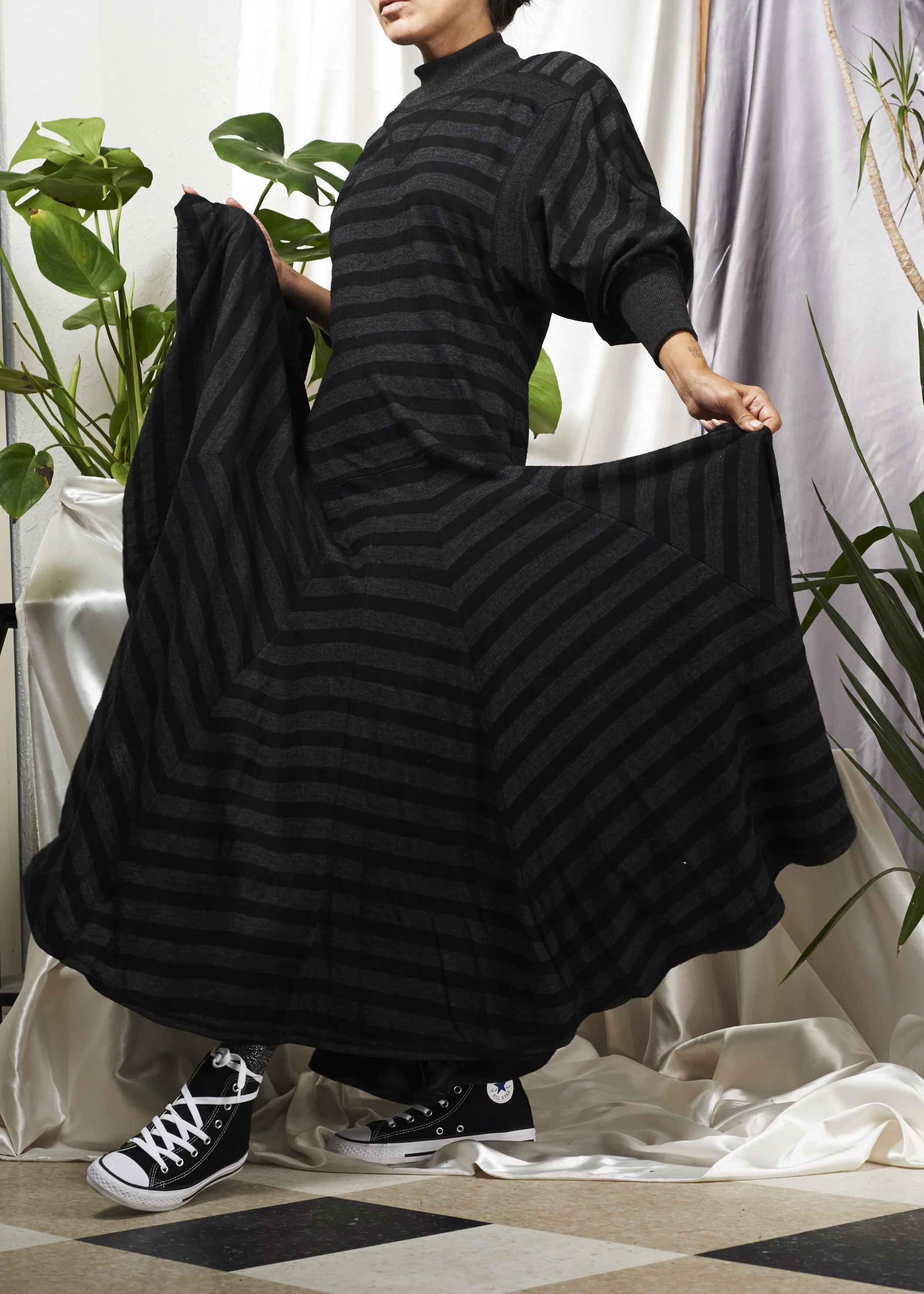 A_Part_of_the_rest_vintage_1980s_stripe_wool_black_new_wave_maxi_ 1.jpg