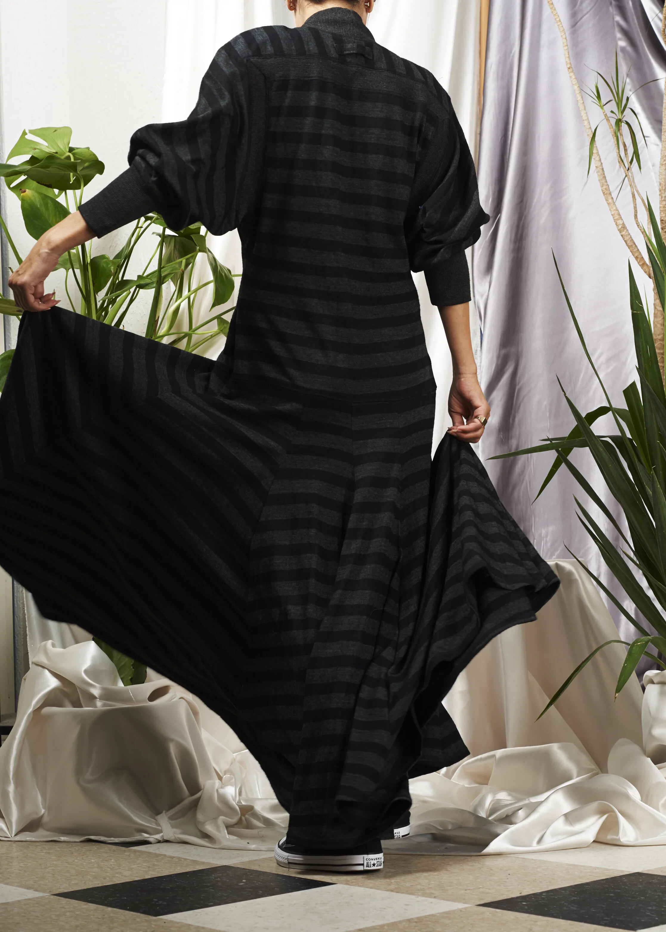 A_Part_of_the_rest_vintage_1980s_stripe_wool_black_new_wave_maxi_ 3.jpg
