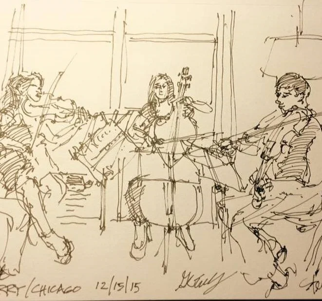 Sketch by Steve Slaske