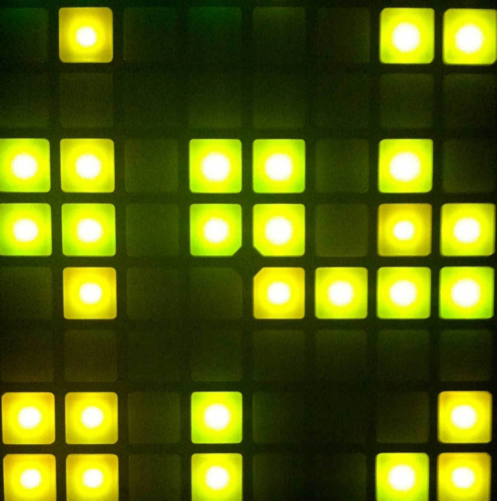Arranged and cued with the 8x8 Novation Launchpad light grid