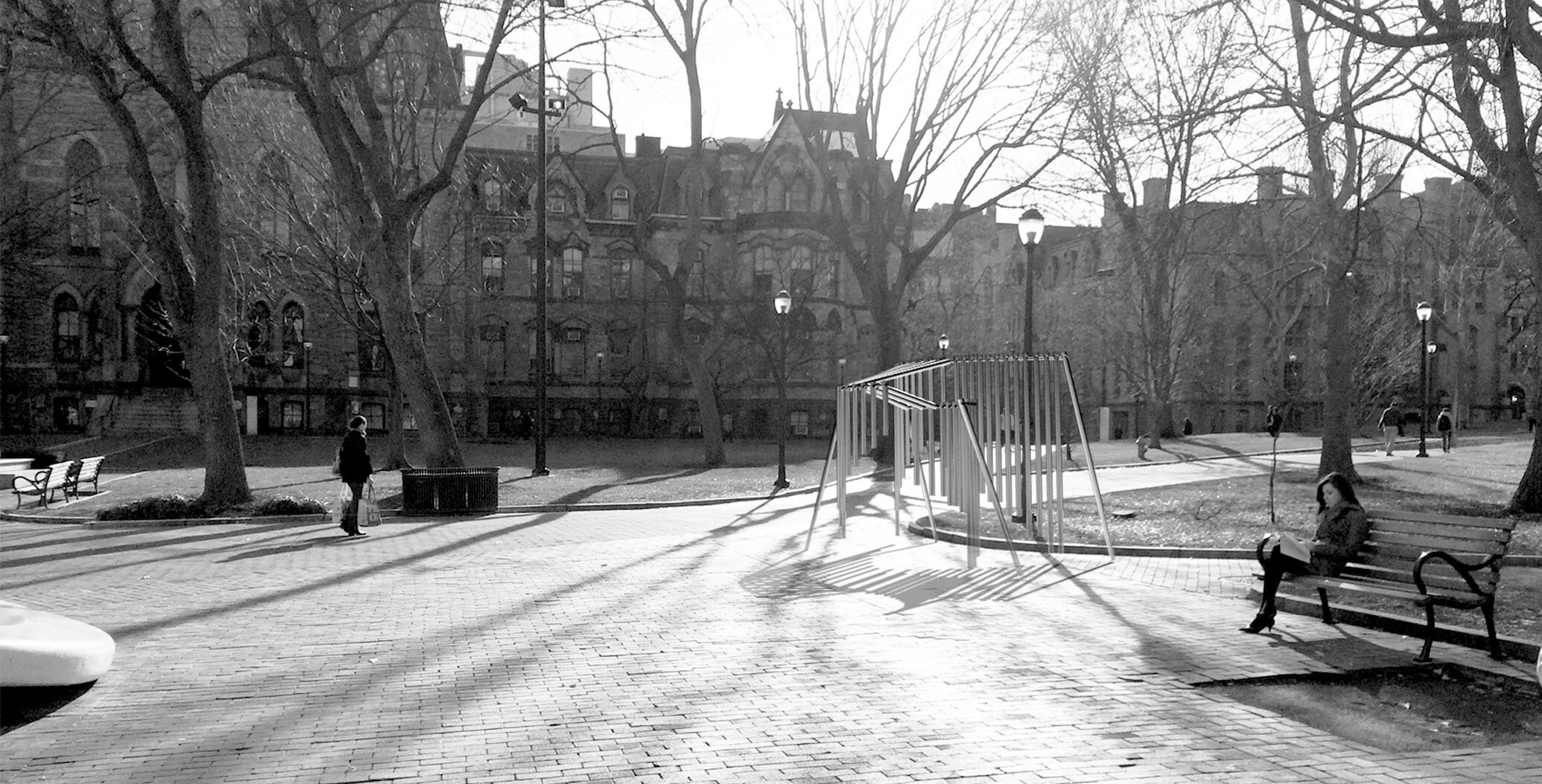 Proposed position on UPenn College Green