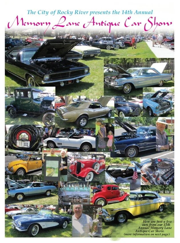 14th Annual Memory Lane Antique Car Show City Of Rocky River Ohio