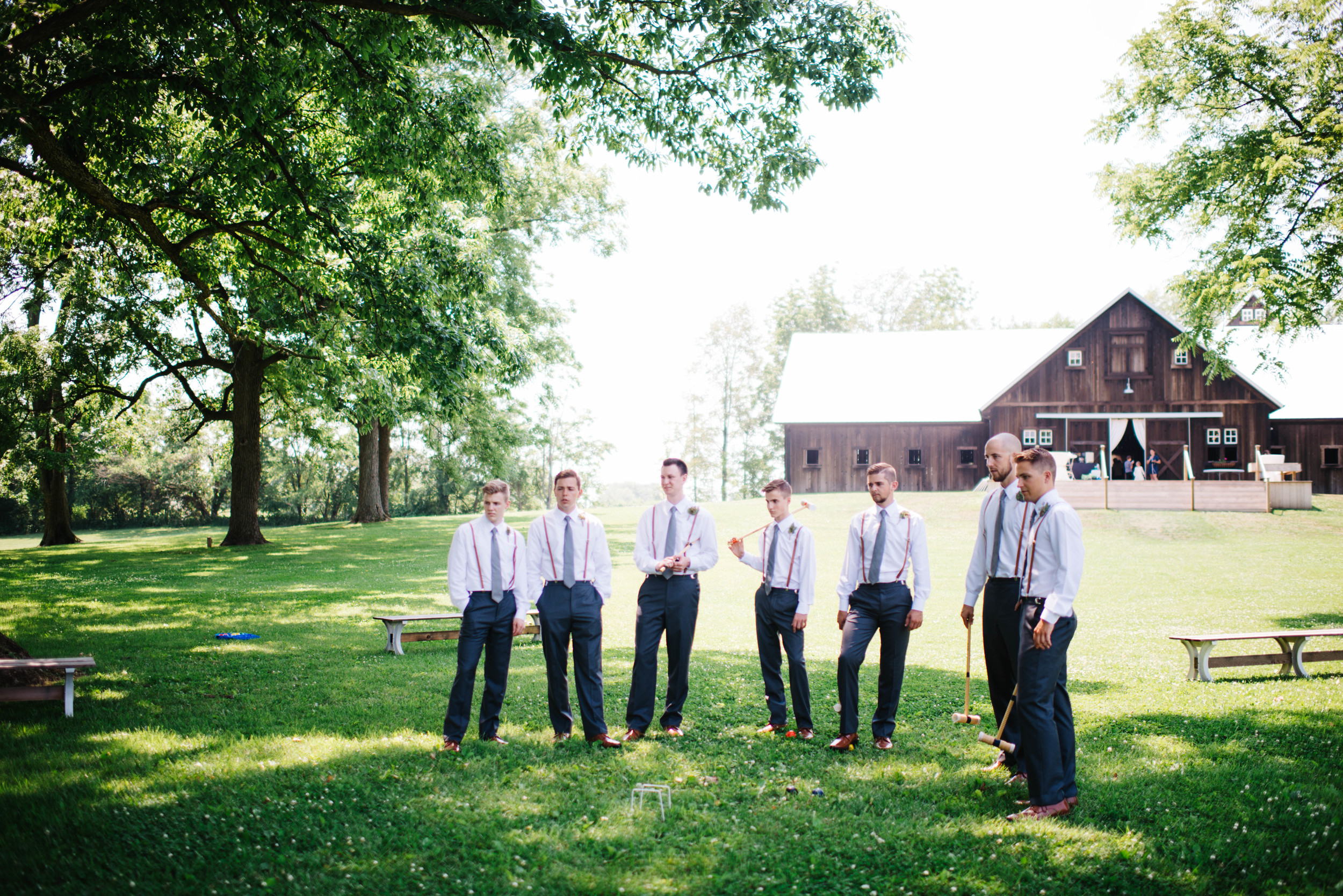 Barn at Kennedy Farms Green and Pink Wedding | Erika Aileen Photography