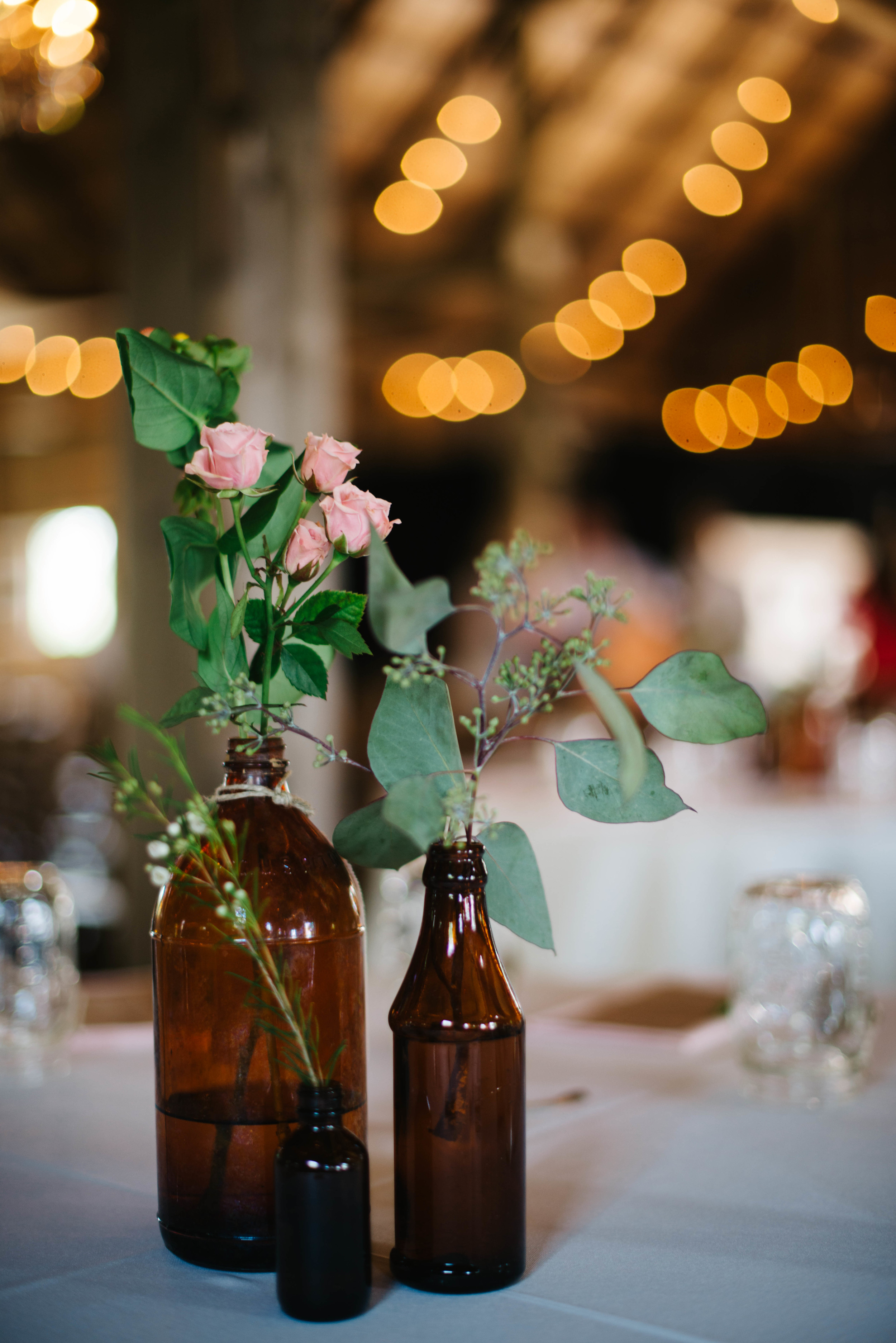 Barn at Kennedy Farms Green and Pink Wedding | Erika Aileen Photography