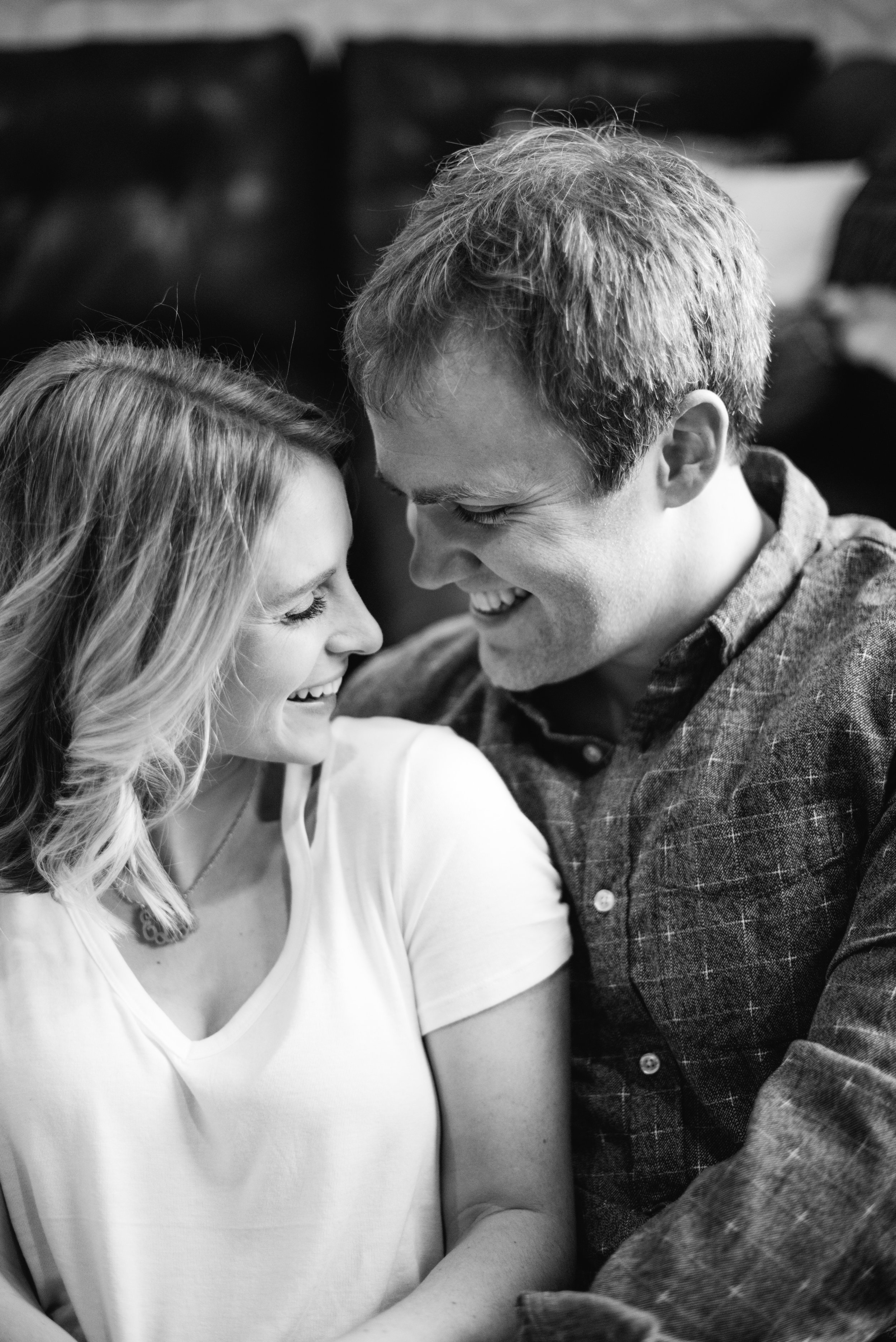 Modern At Home Engagement Session Erika Aileen Photography Indianapolis Indiana