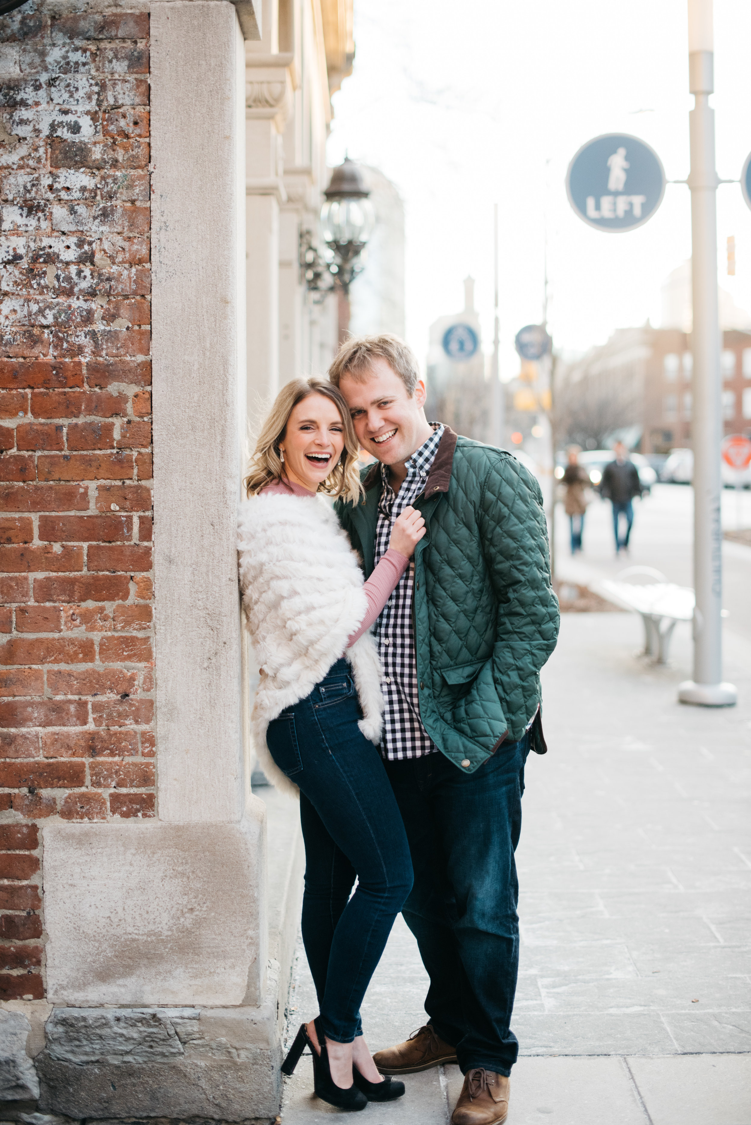 Mass Ave Engagement Session Erika Aileen Photography Indianapolis Indiana