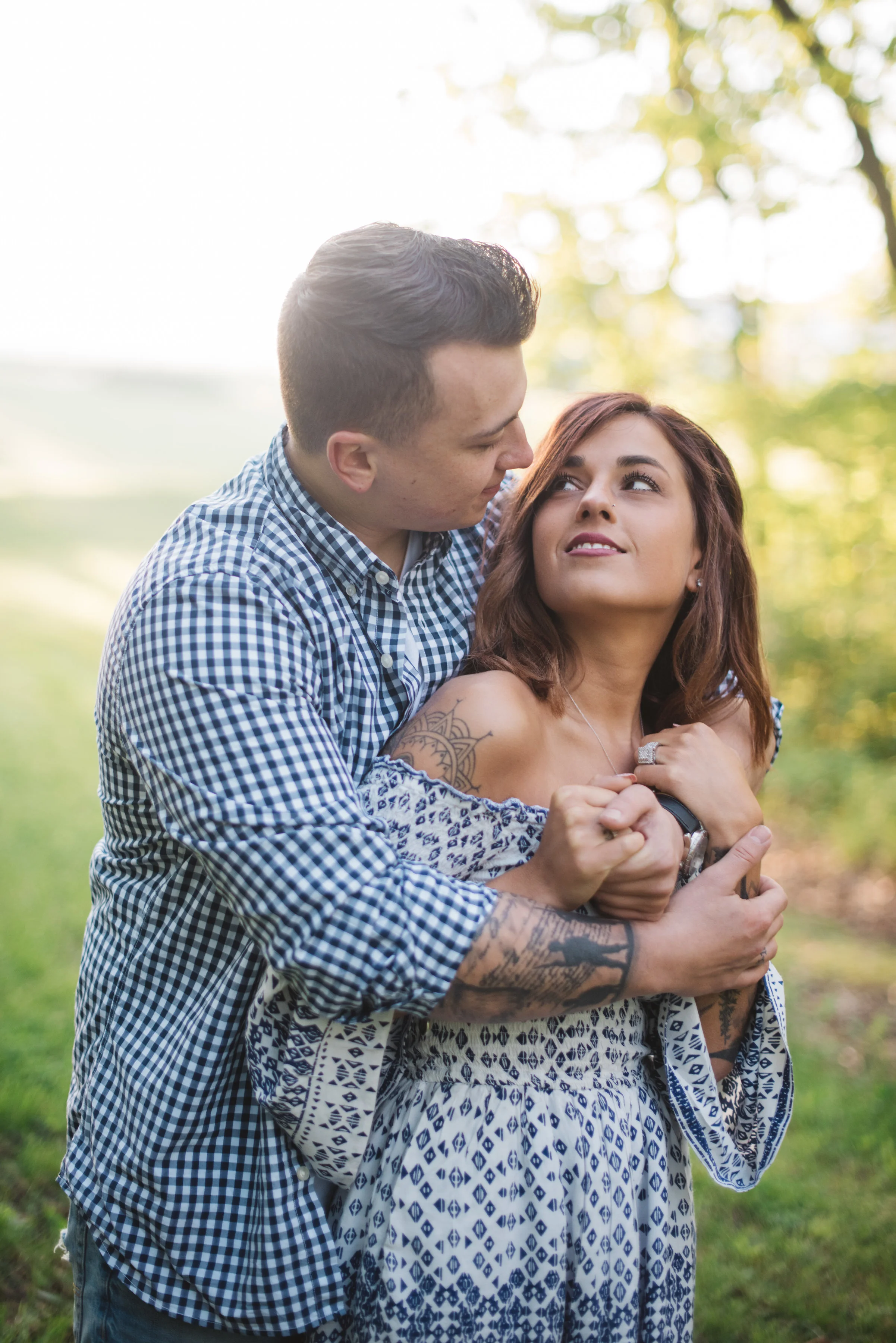 Lafayette Indiana Sunrise Engagement Session Erika Aileen Photography Lafayette Indiana Photographer