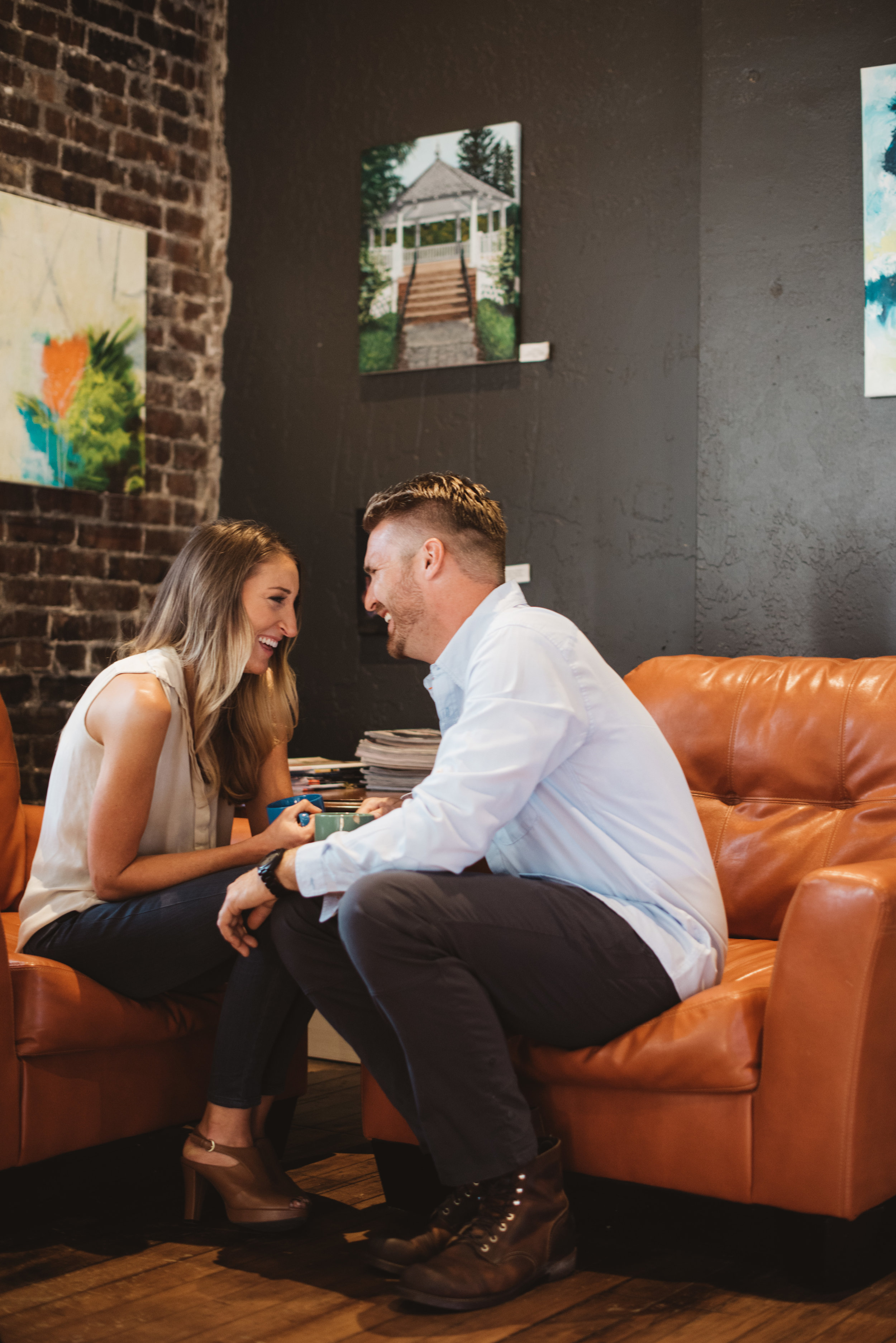 Erika Aileen Photography Fort Benjamin Harrison Porter Books Engagement Session Indianapolis Wedding Photographer