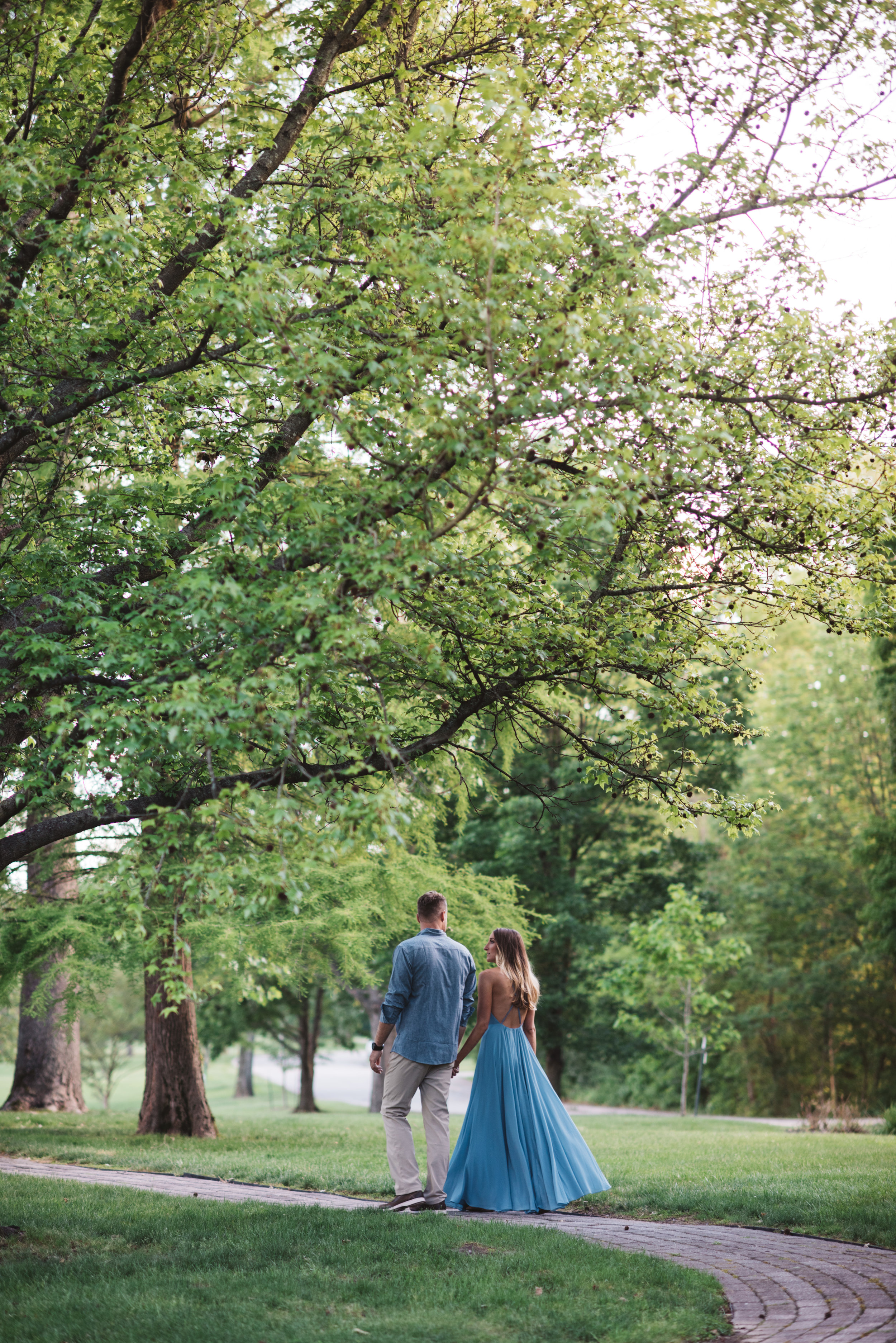 Erika Aileen Photography Fort Benjamin Harrison Porter Books Engagement Session Indianapolis Wedding Photographer