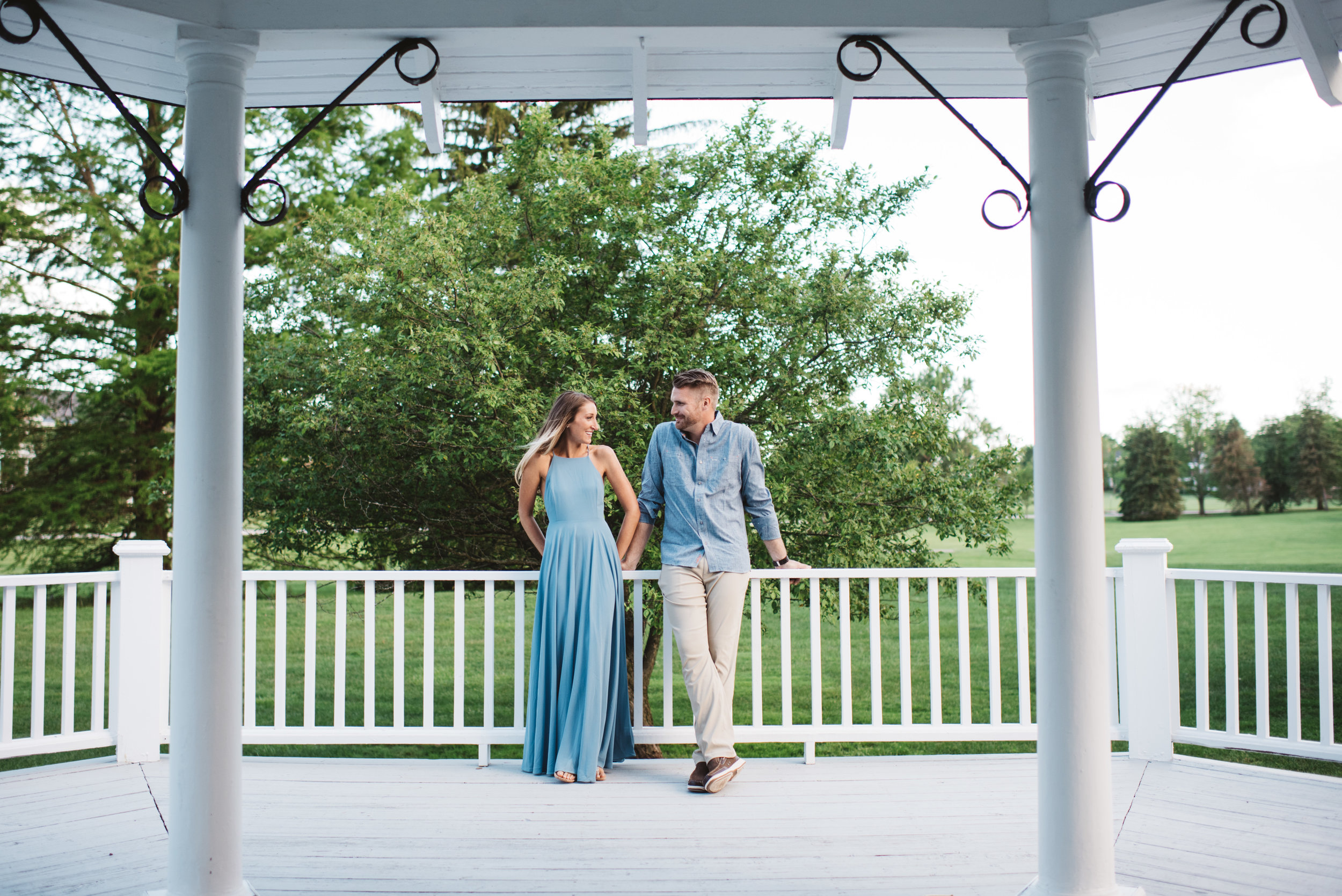 Erika Aileen Photography Fort Benjamin Harrison Porter Books Engagement Session Indianapolis Wedding Photographer