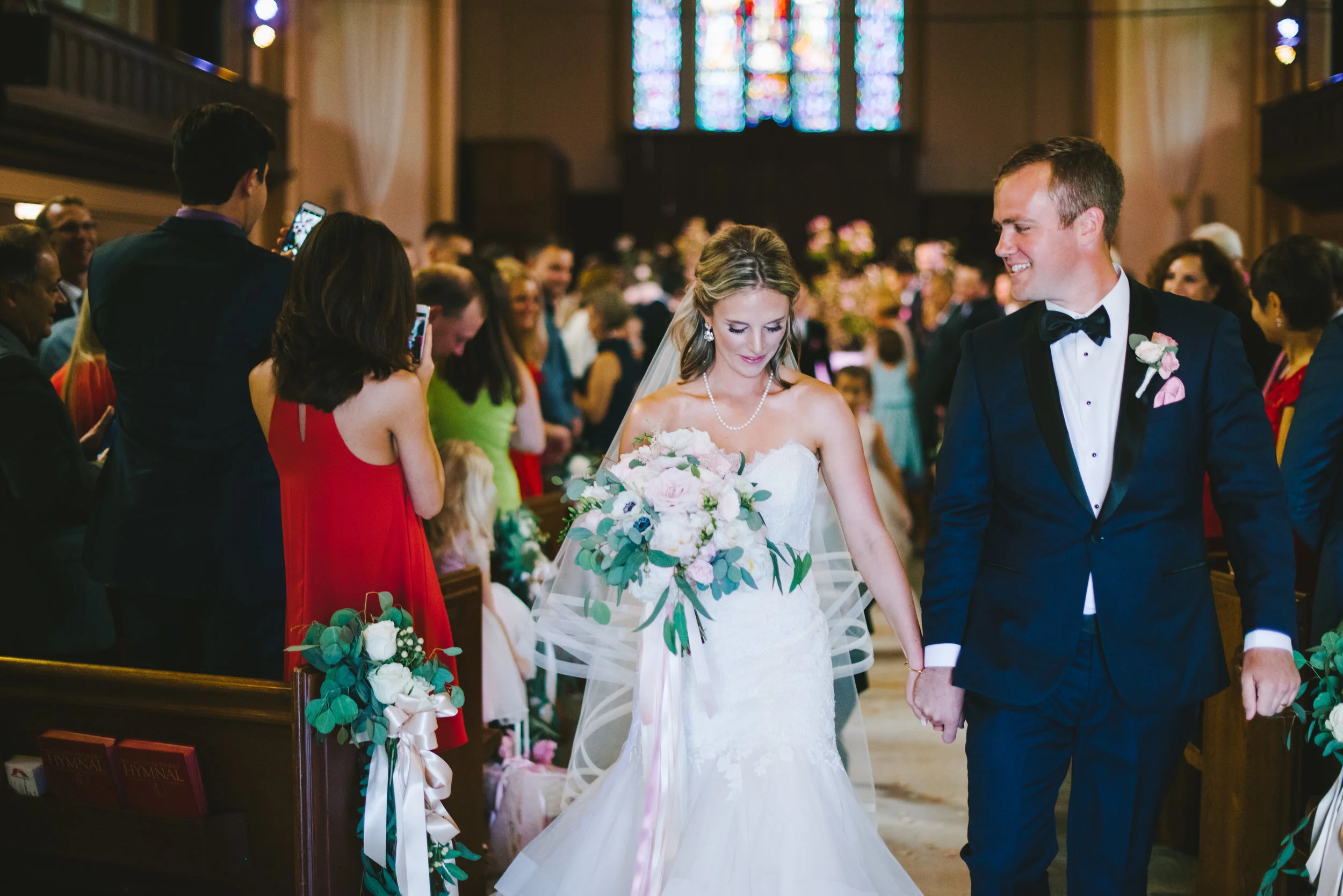Elegant and Chic Blush DePauw University Wedding by Erika Aileen Photography Lafayette Indiana Wedding Photographer