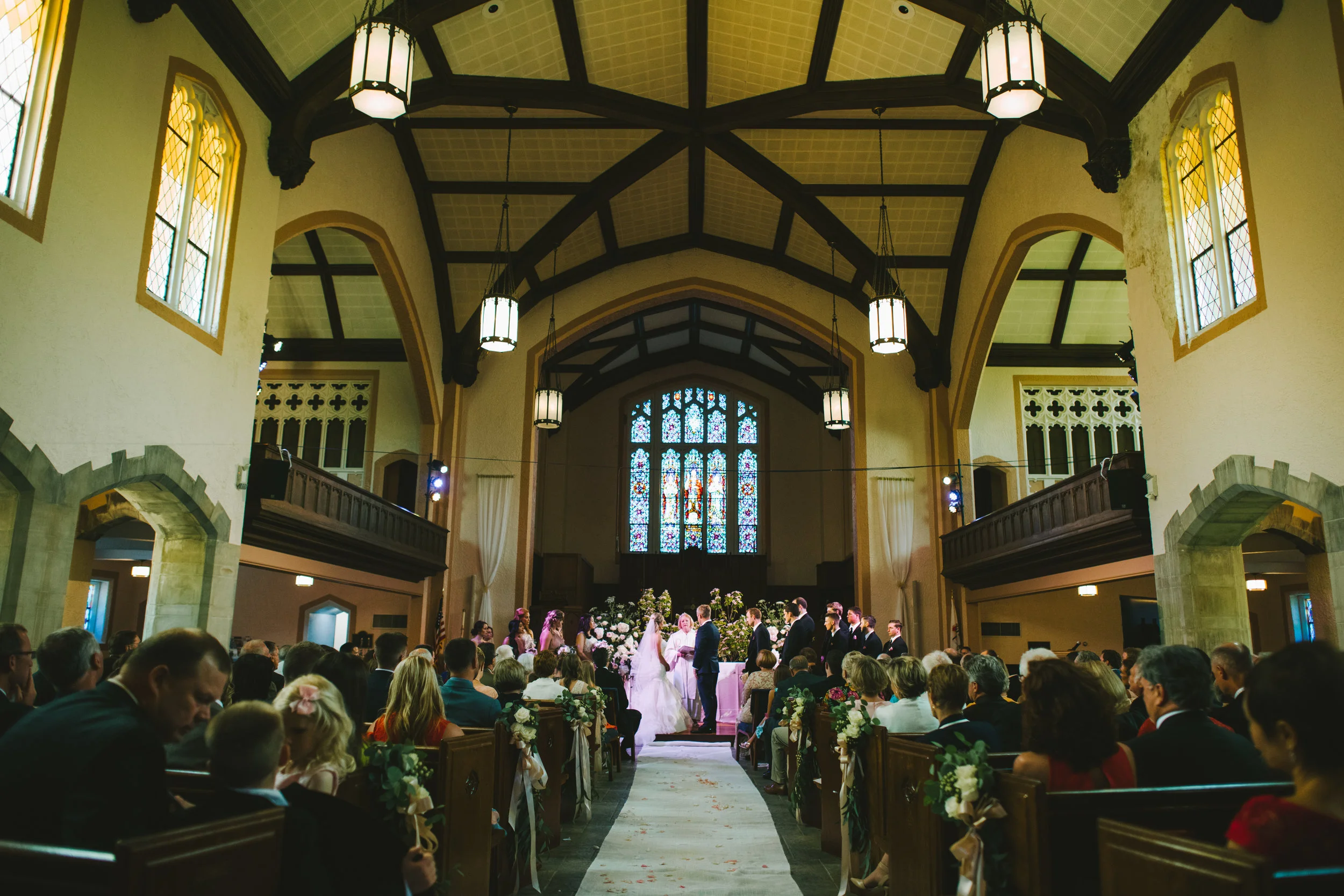 Elegant and Chic Blush DePauw University Wedding by Erika Aileen Photography Lafayette Indiana Wedding Photographer