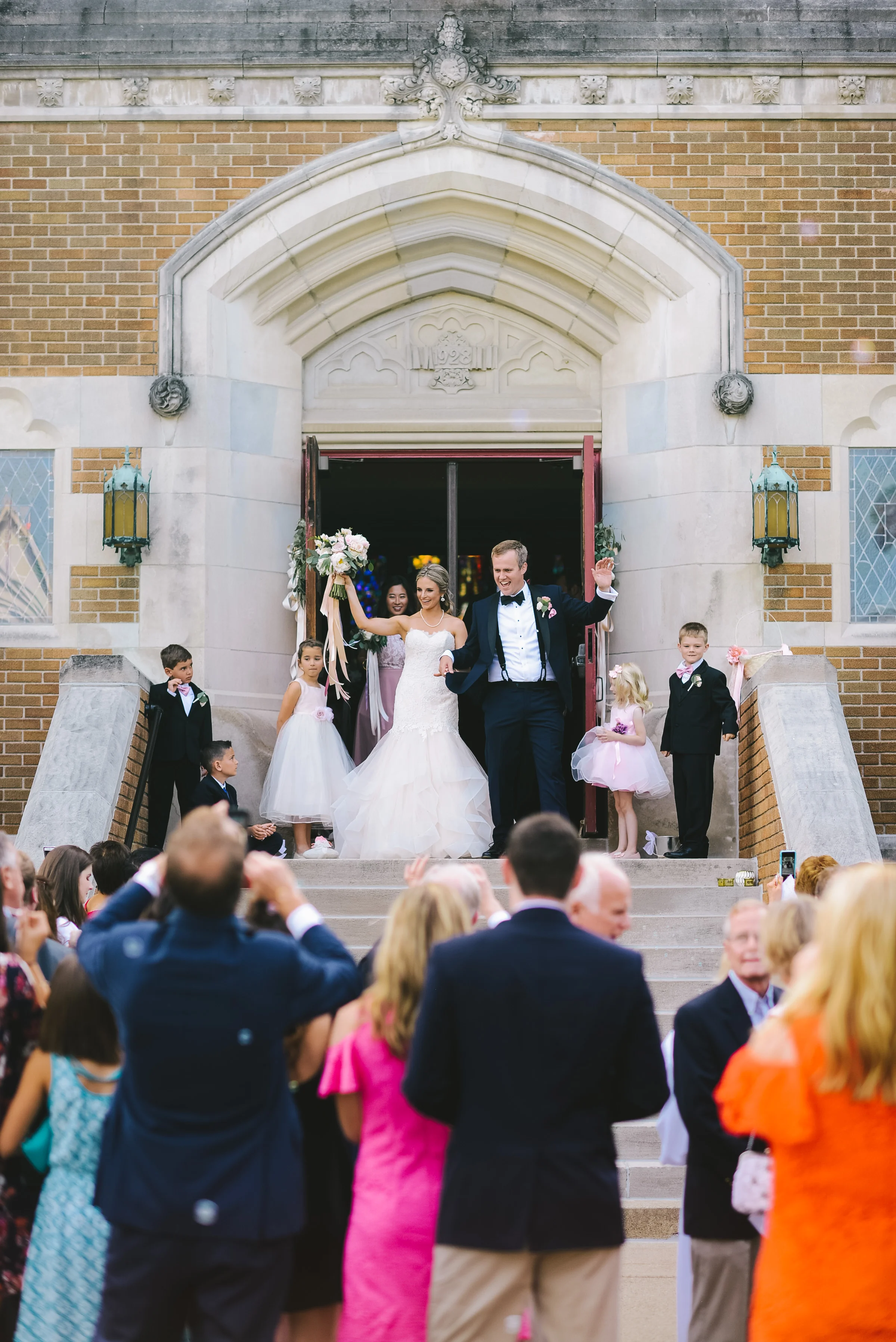 Elegant and Chic Blush DePauw University Wedding by Erika Aileen Photography Lafayette Indiana Wedding Photographer