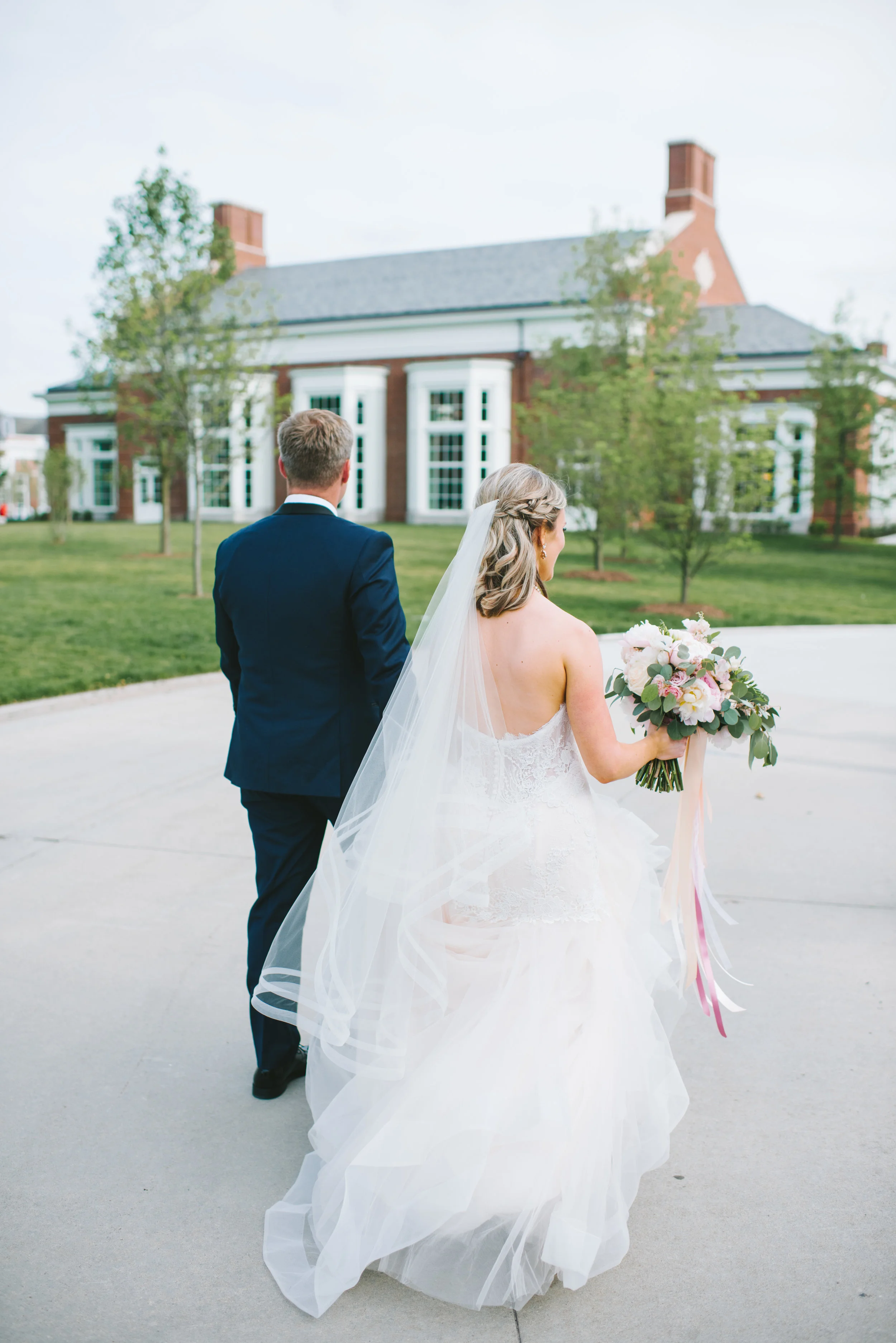Elegant and Chic Blush DePauw University Wedding by Erika Aileen Photography Lafayette Indiana Wedding Photographer