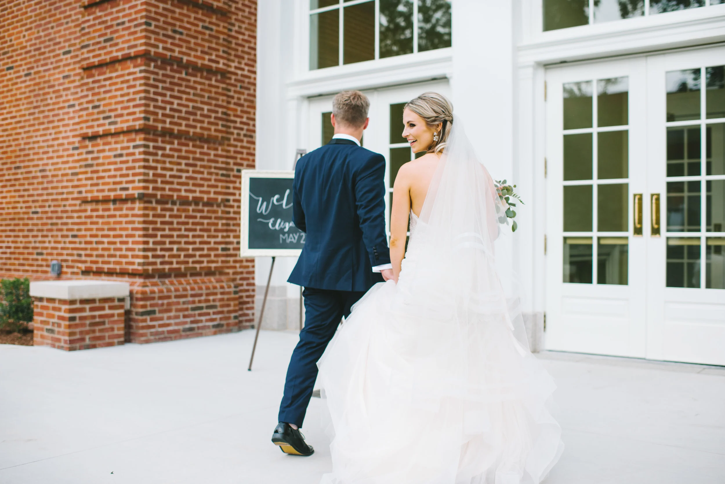 Elegant and Chic Blush DePauw University Wedding by Erika Aileen Photography Lafayette Indiana Wedding Photographer