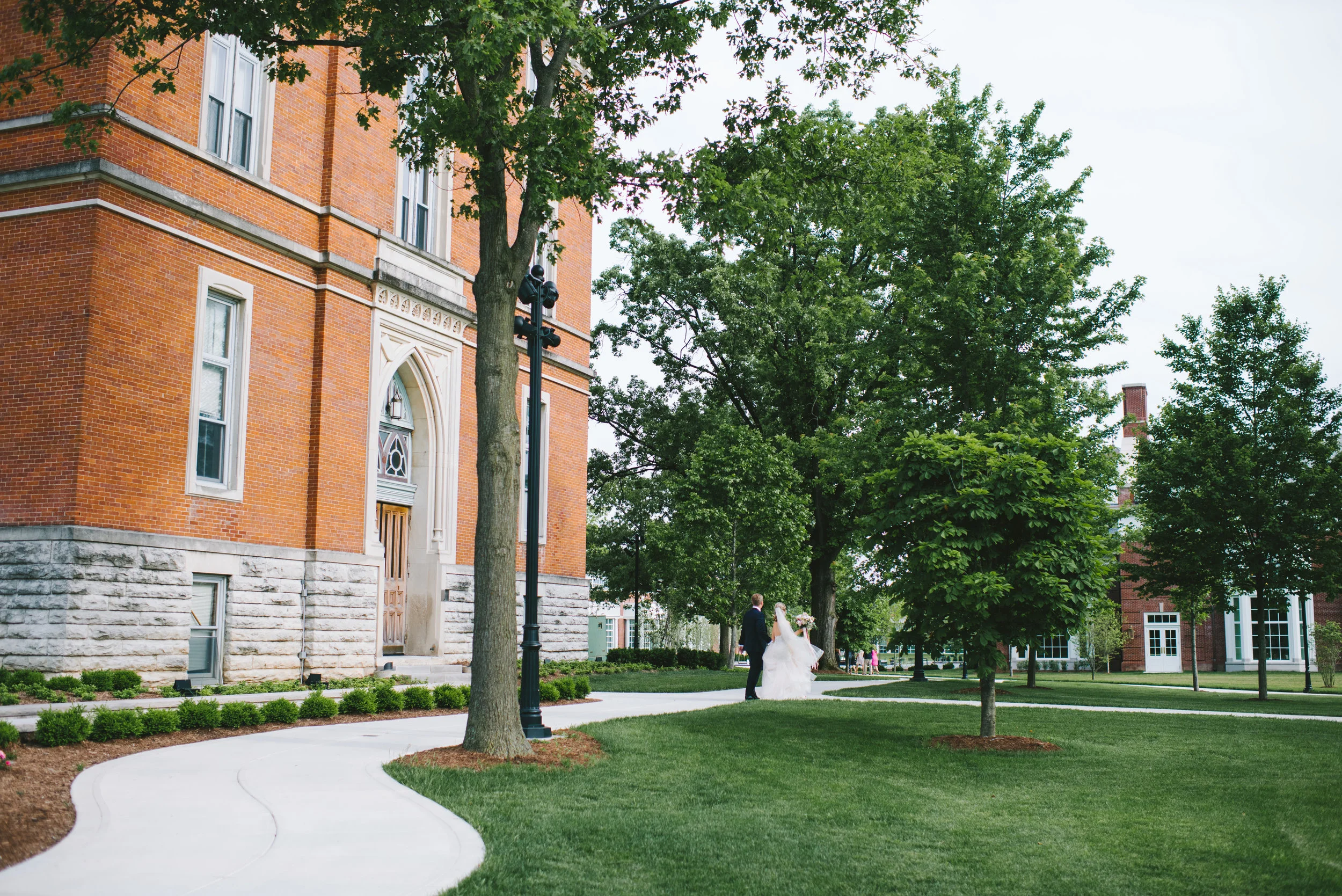 Elegant and Chic Blush DePauw University Wedding by Erika Aileen Photography Lafayette Indiana Wedding Photographer