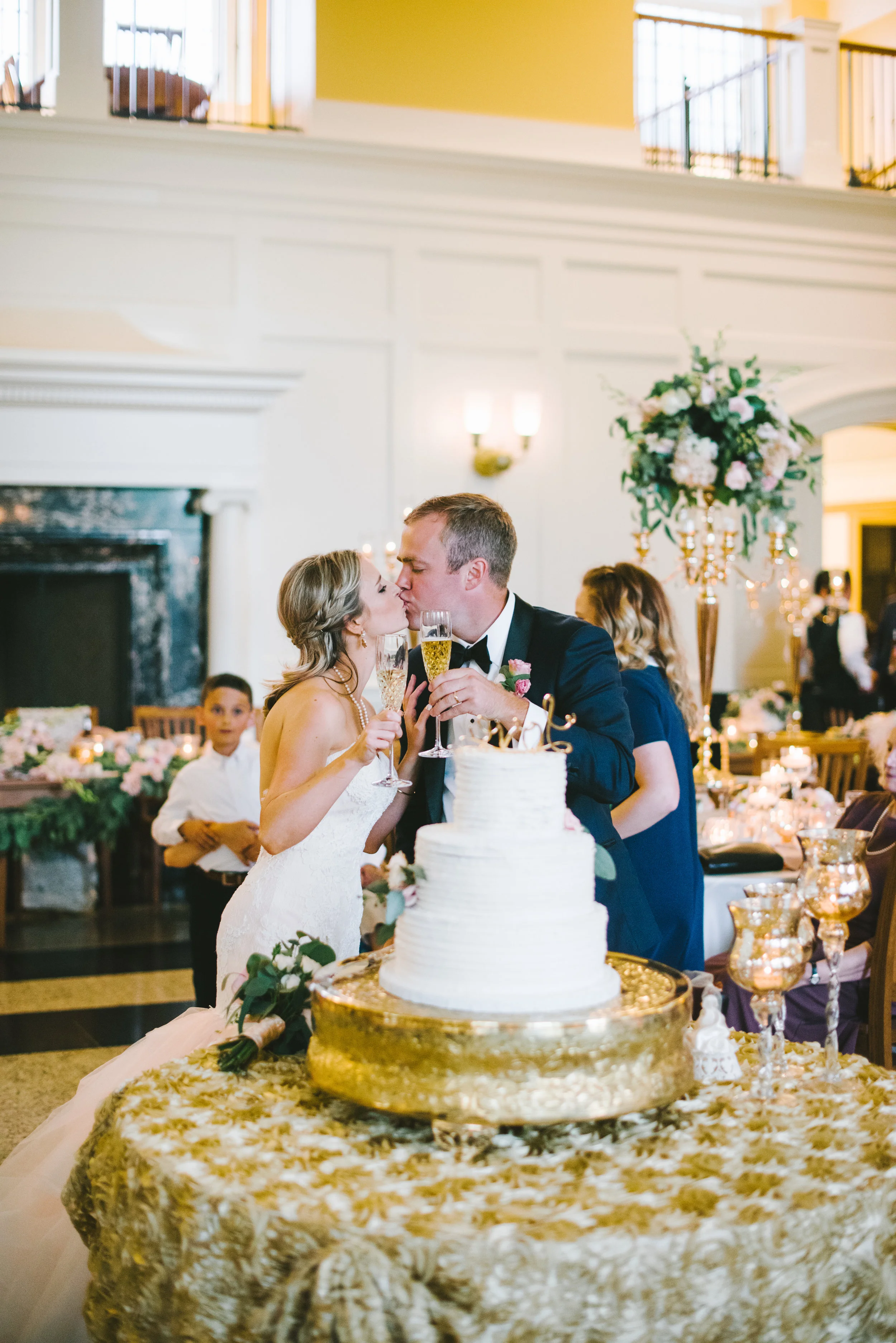 Elegant and Chic Blush DePauw University Wedding by Erika Aileen Photography Lafayette Indiana Wedding Photographer