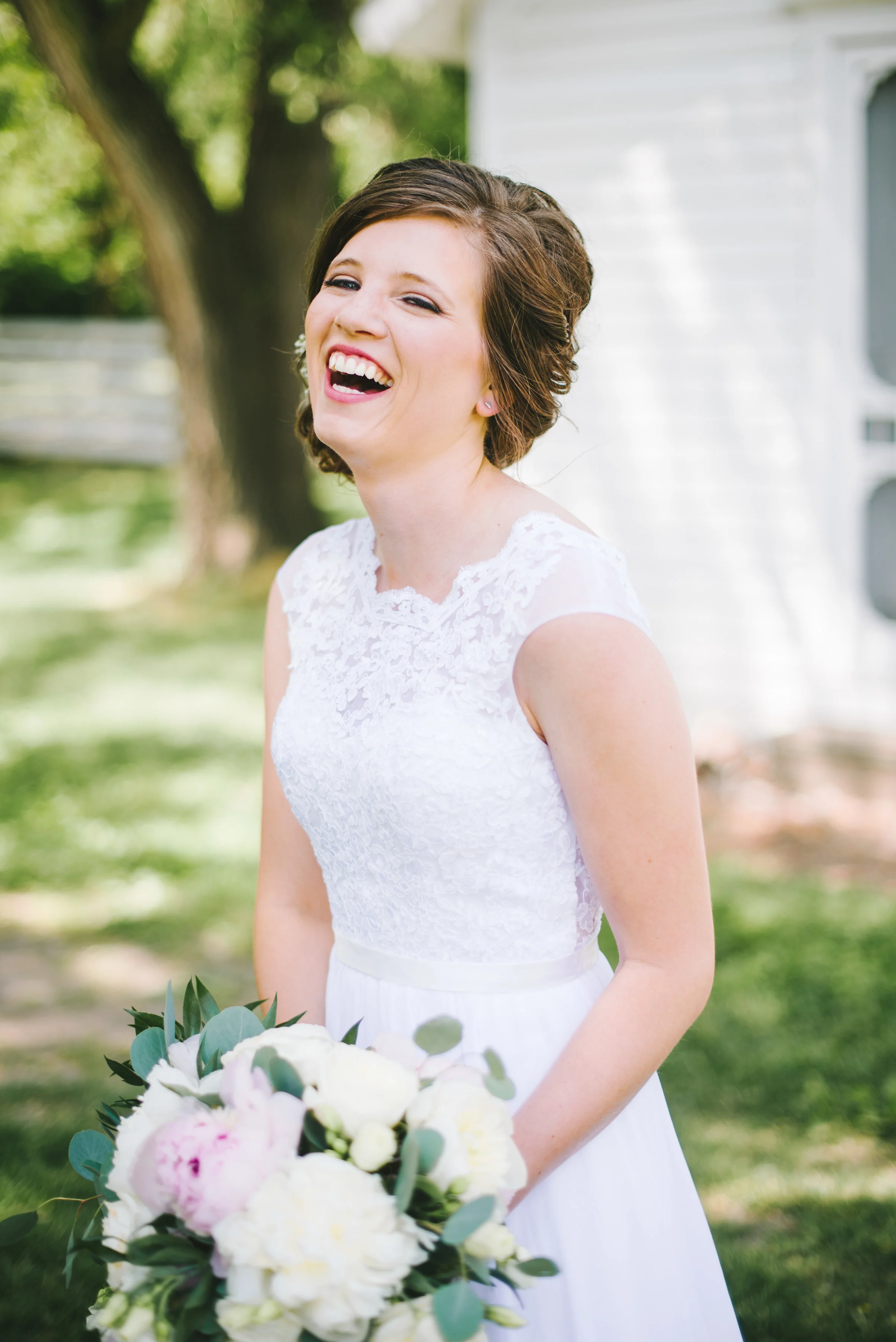 Sandy Pines Wedding Demotte Indiana Erika Aileen Photography