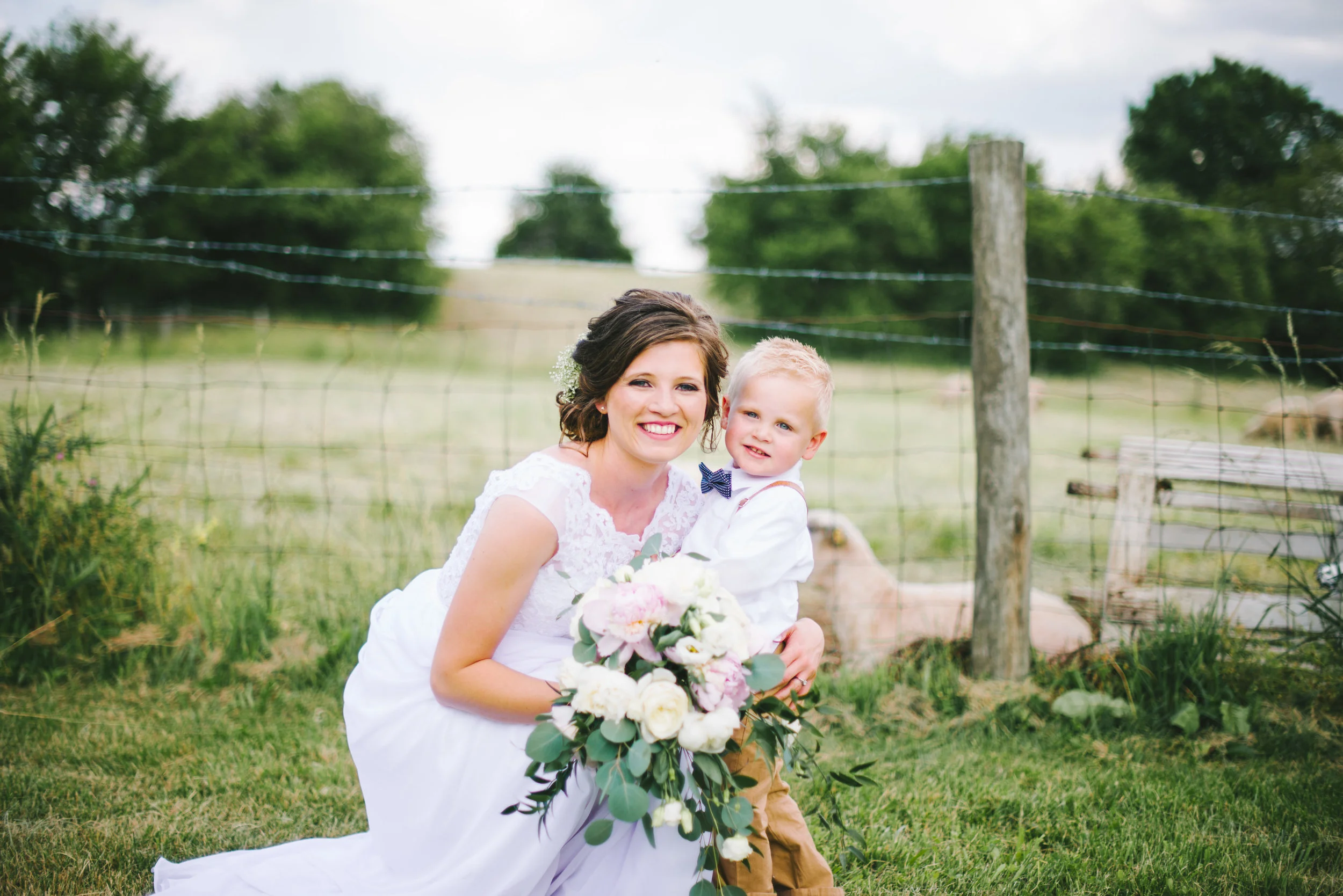 Sandy Pines Wedding Demotte Indiana Erika Aileen Photography