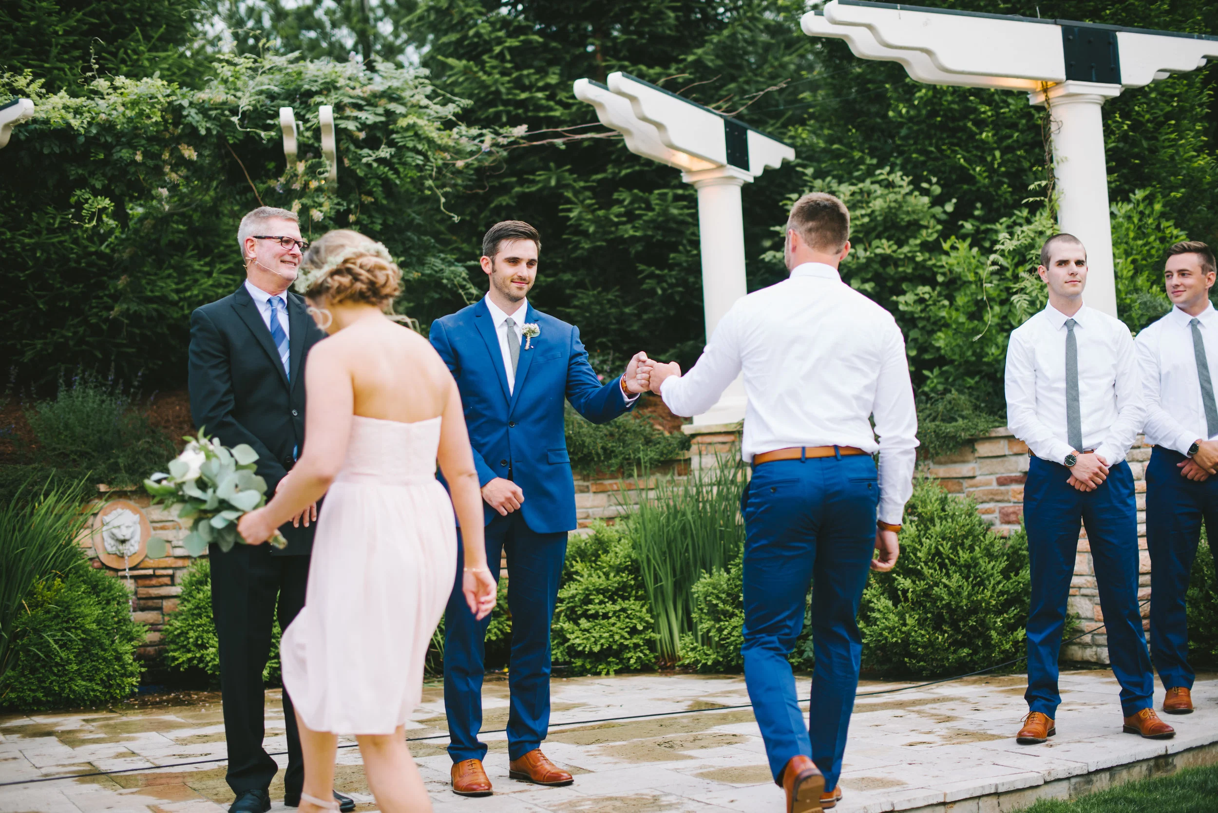 Sandy Pines Wedding Demotte Indiana Erika Aileen Photography