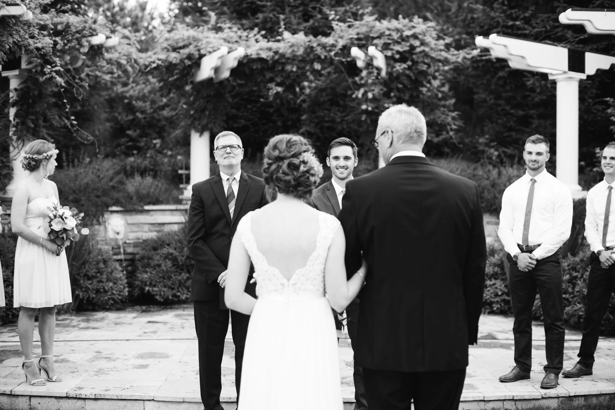 Sandy Pines Wedding Demotte Indiana Erika Aileen Photography