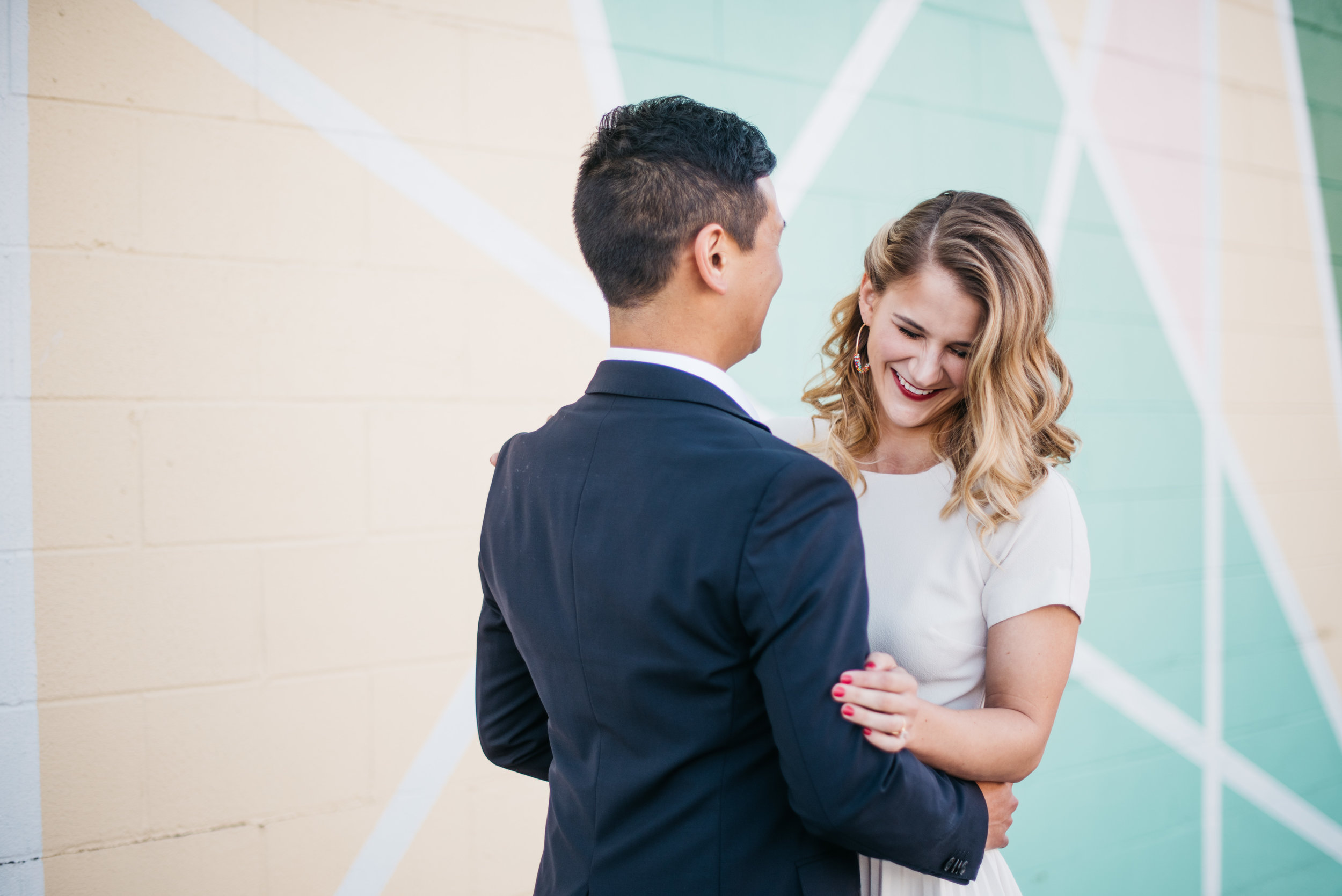 Downtown Indianapolis Engagement Session Indianapolis Wedding Photographer Erika Aileen