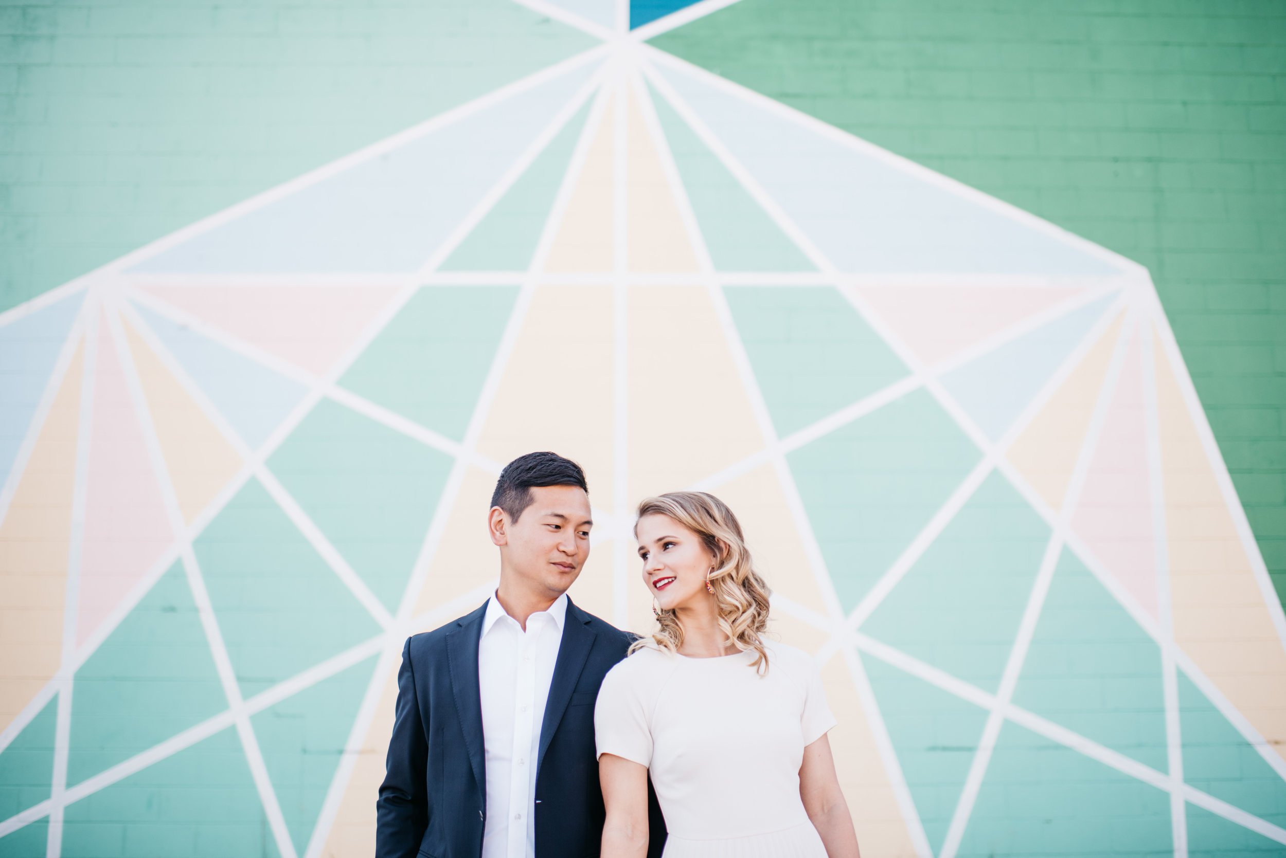 Downtown Indianapolis Engagement Session Indianapolis Wedding Photographer Erika Aileen