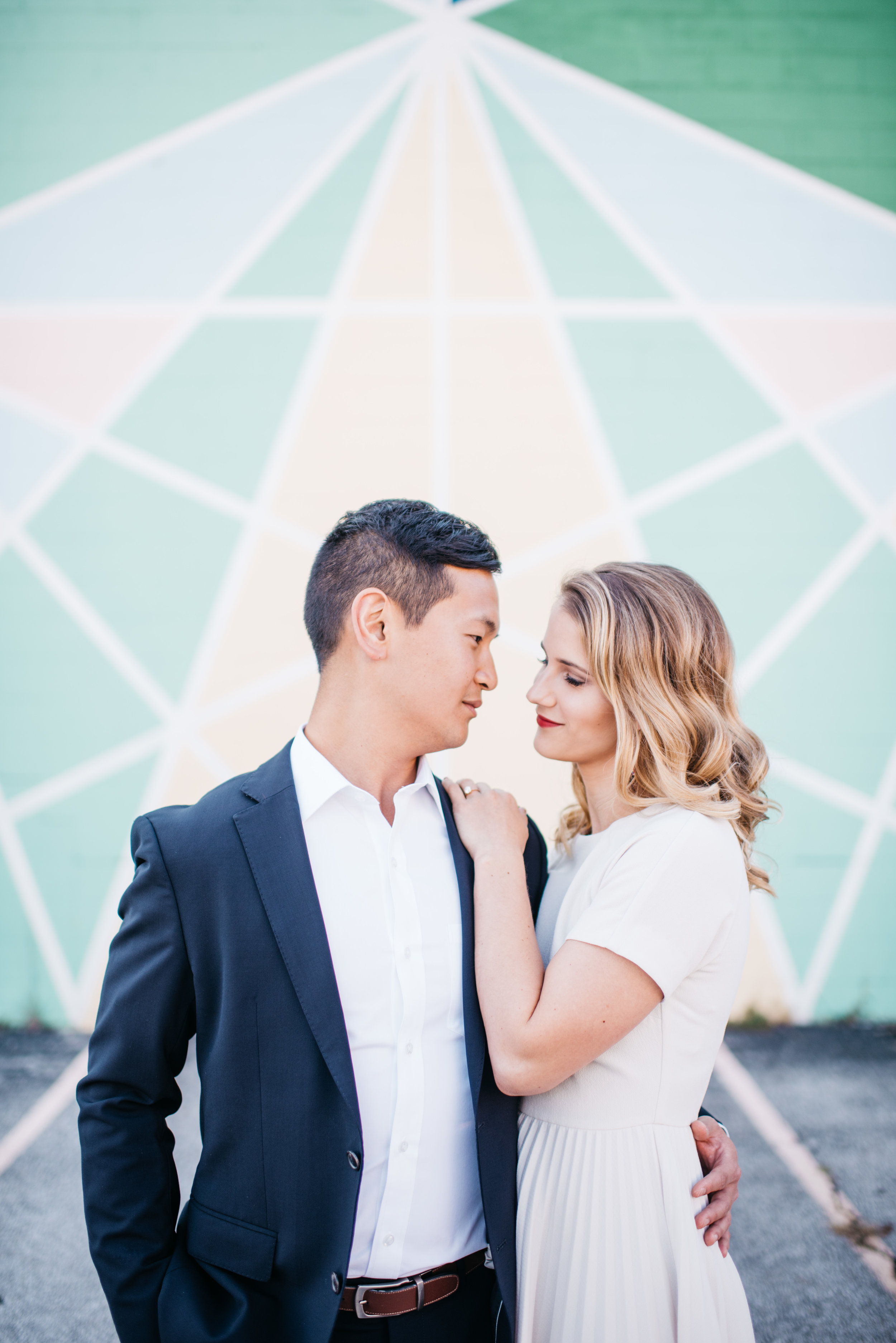 Downtown Indianapolis Engagement Session Indianapolis Wedding Photographer Erika Aileen