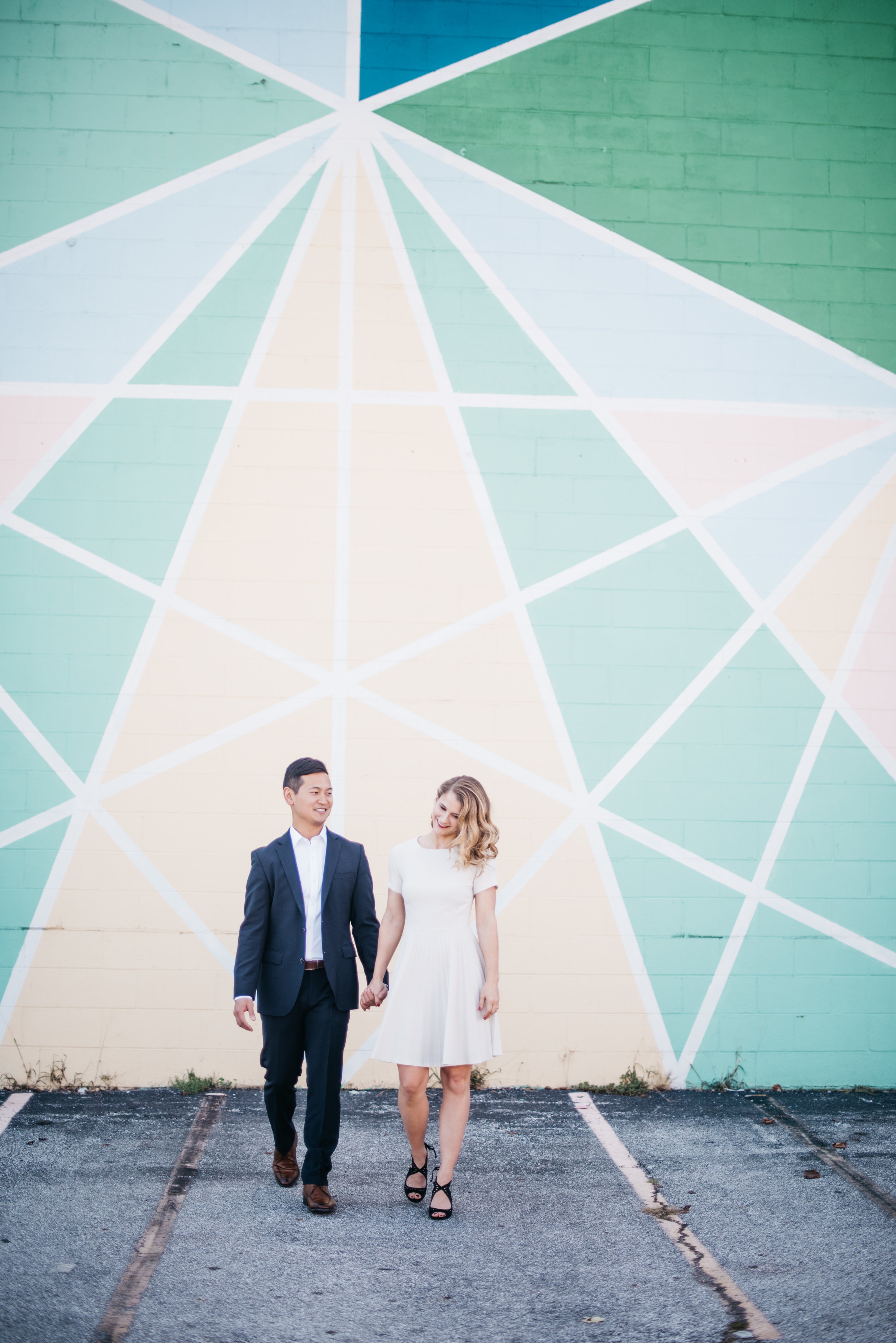 Downtown Indianapolis Engagement Session Indianapolis Wedding Photographer Erika Aileen