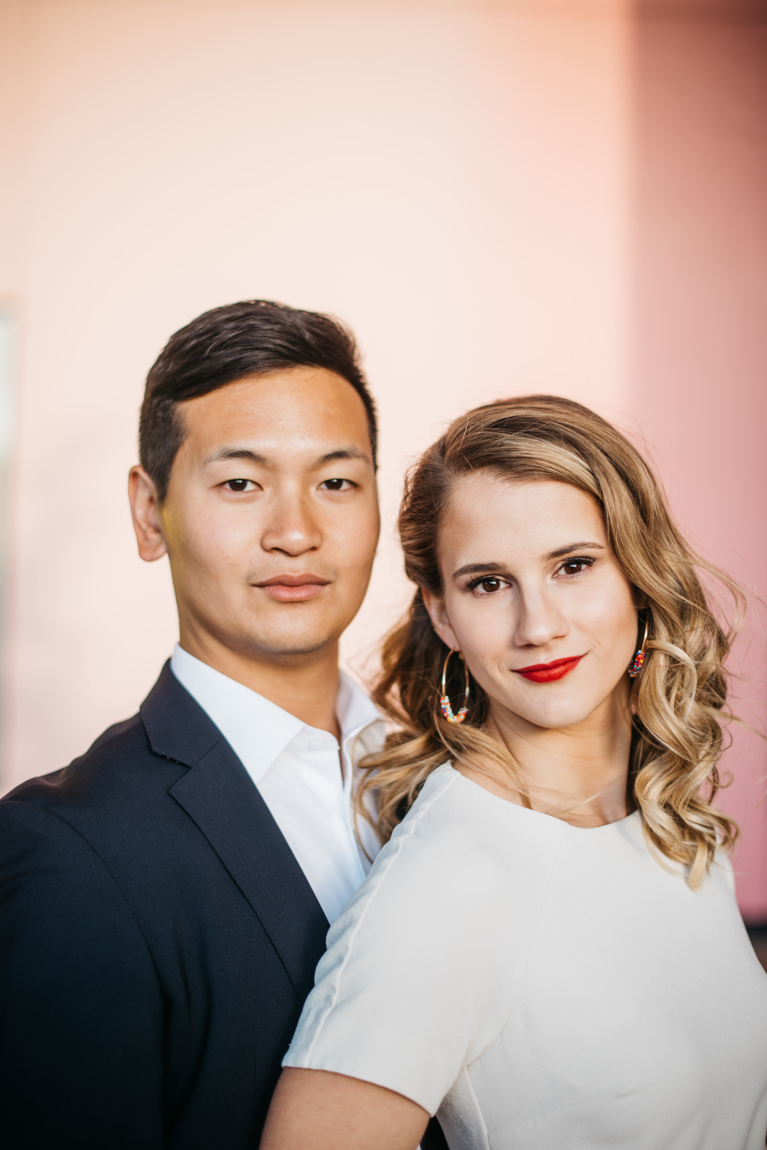 Downtown Indianapolis Engagement Session Indianapolis Wedding Photographer Erika Aileen