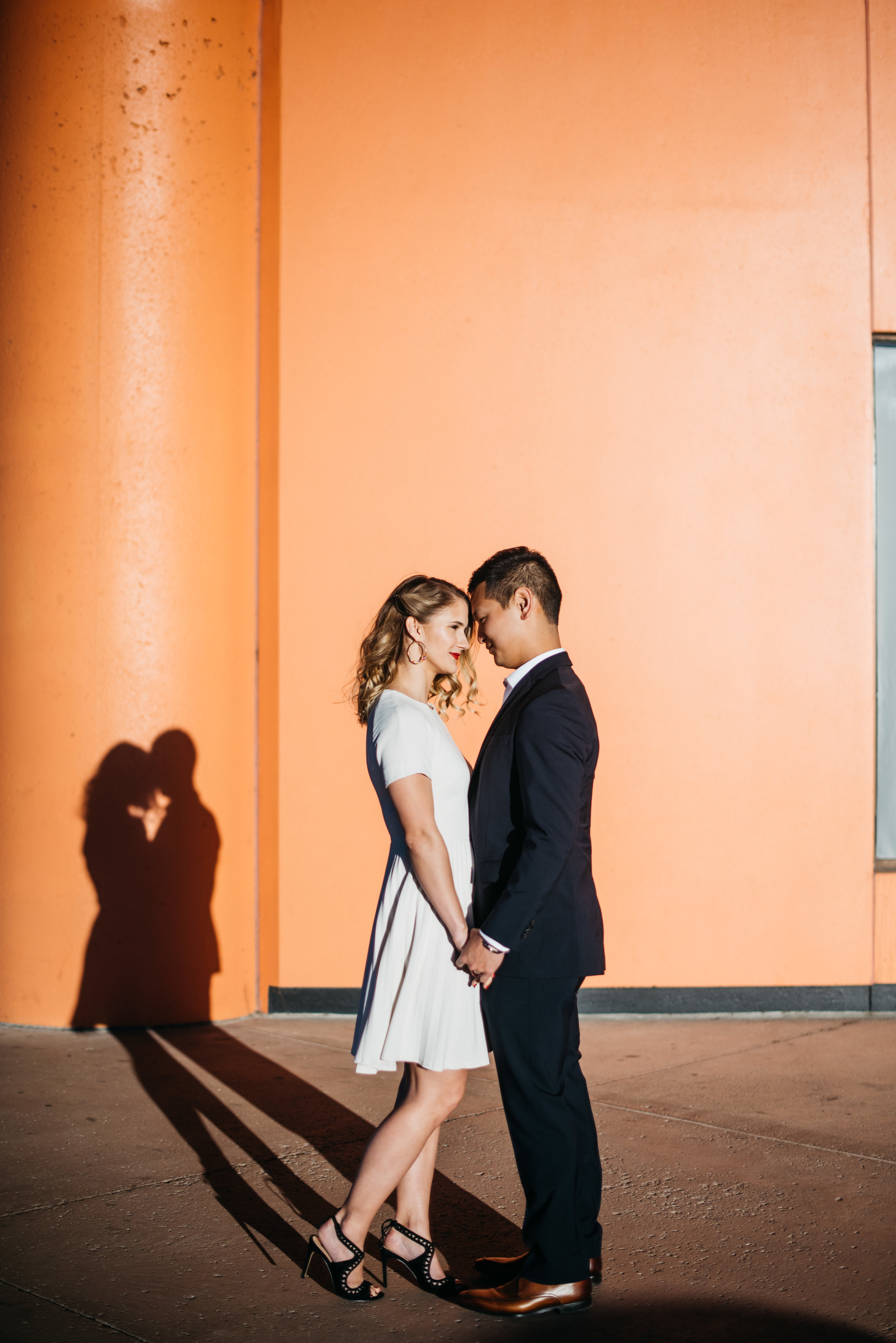 Downtown Indianapolis Engagement Session Indianapolis Wedding Photographer Erika Aileen