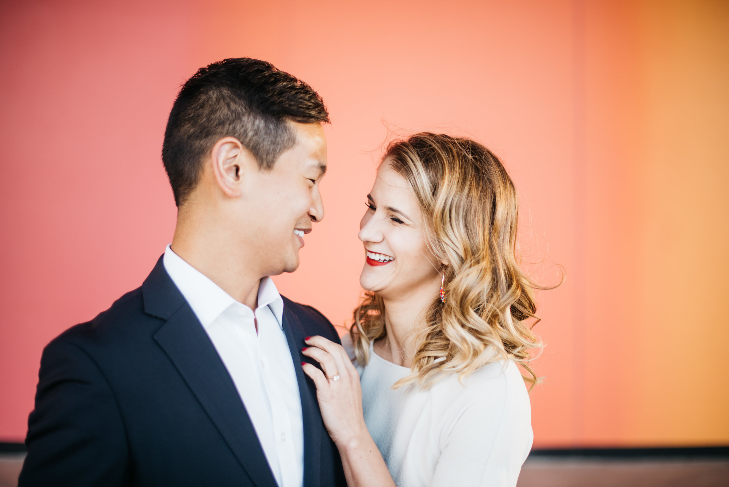 Downtown Indianapolis Engagement Session Indianapolis Wedding Photographer Erika Aileen