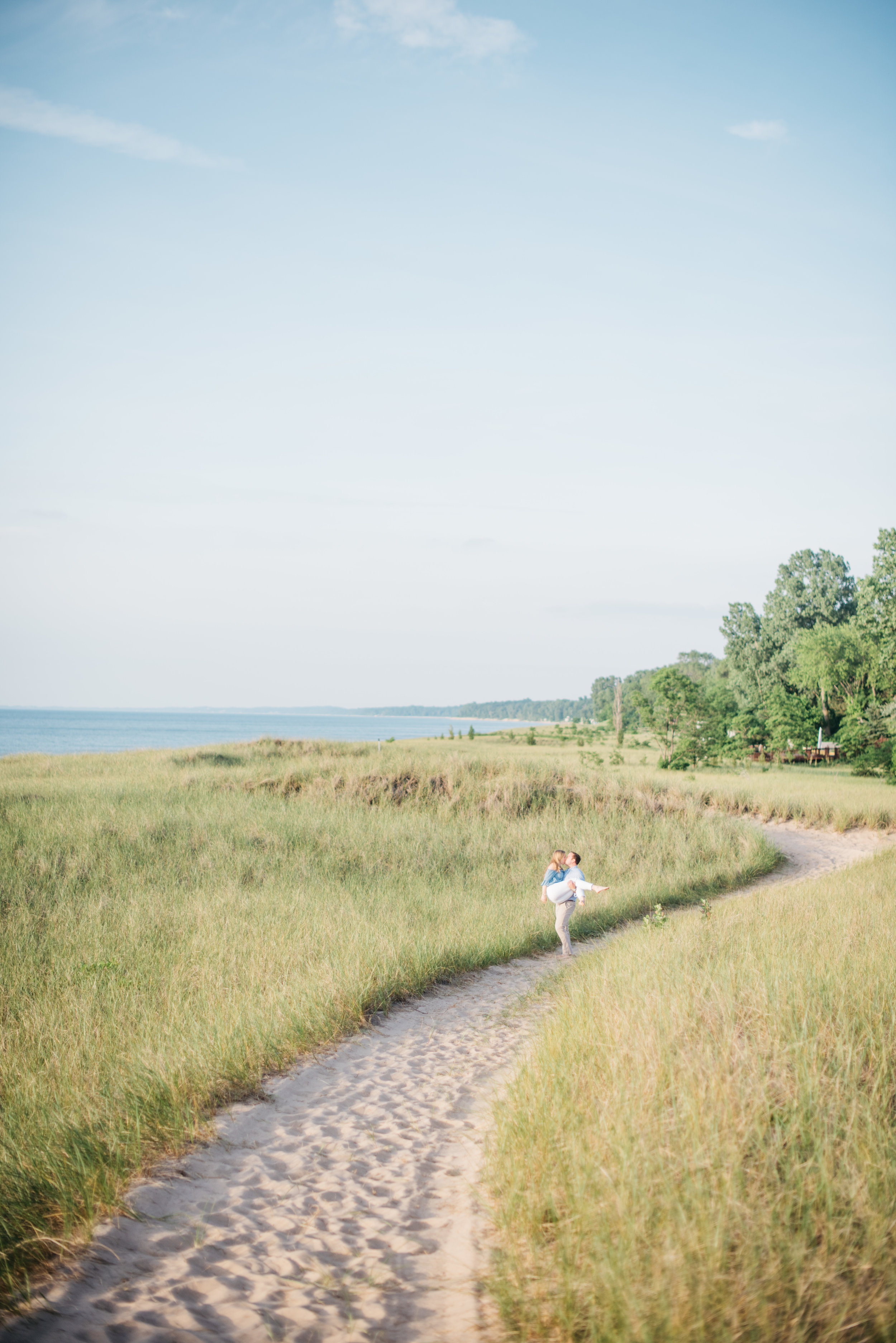 Erika Aileen Photography New Buffalo Wedding Photographer Galien River Park New Buffalo Engagement Session