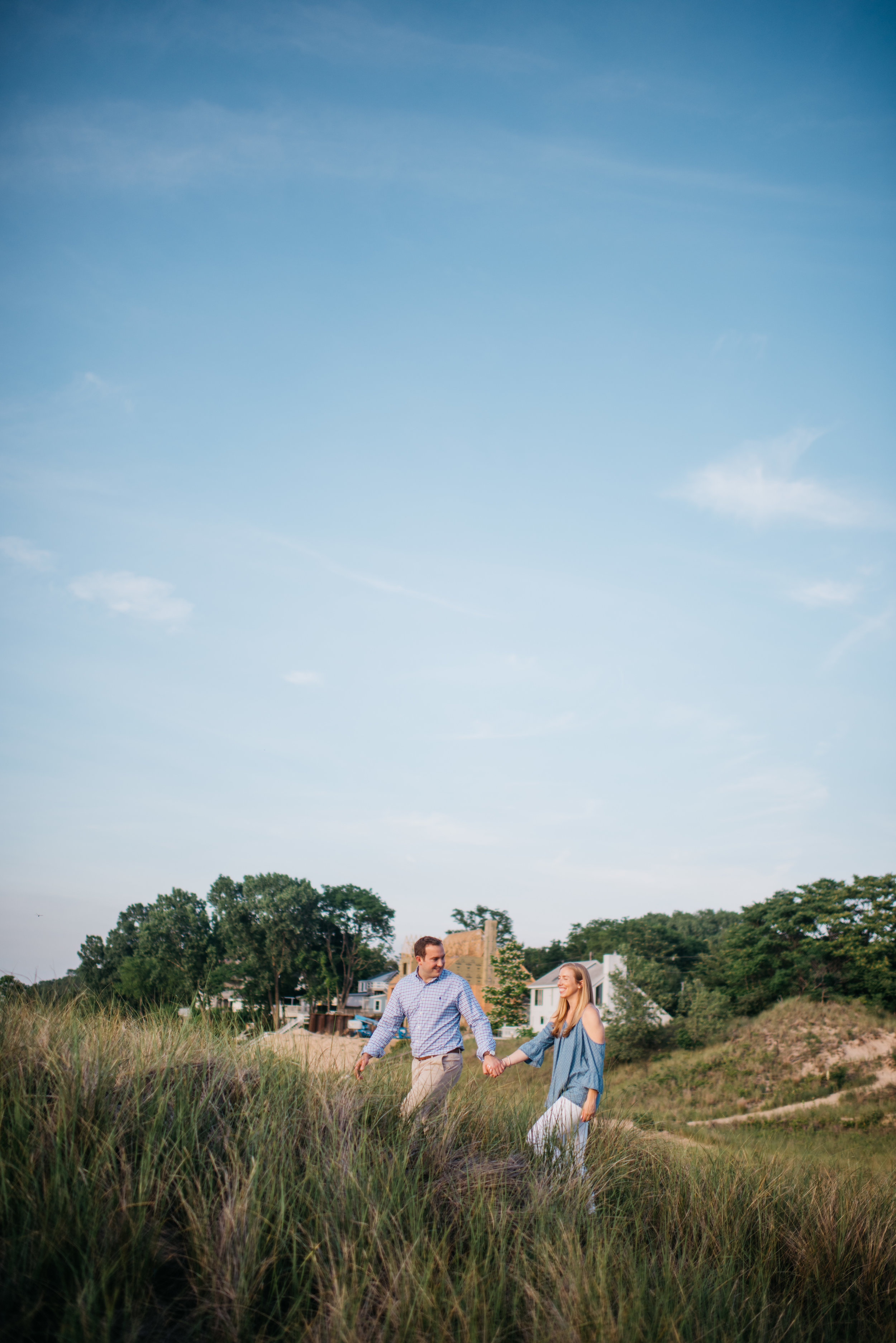 Erika Aileen Photography New Buffalo Wedding Photographer Galien River Park New Buffalo Engagement Session