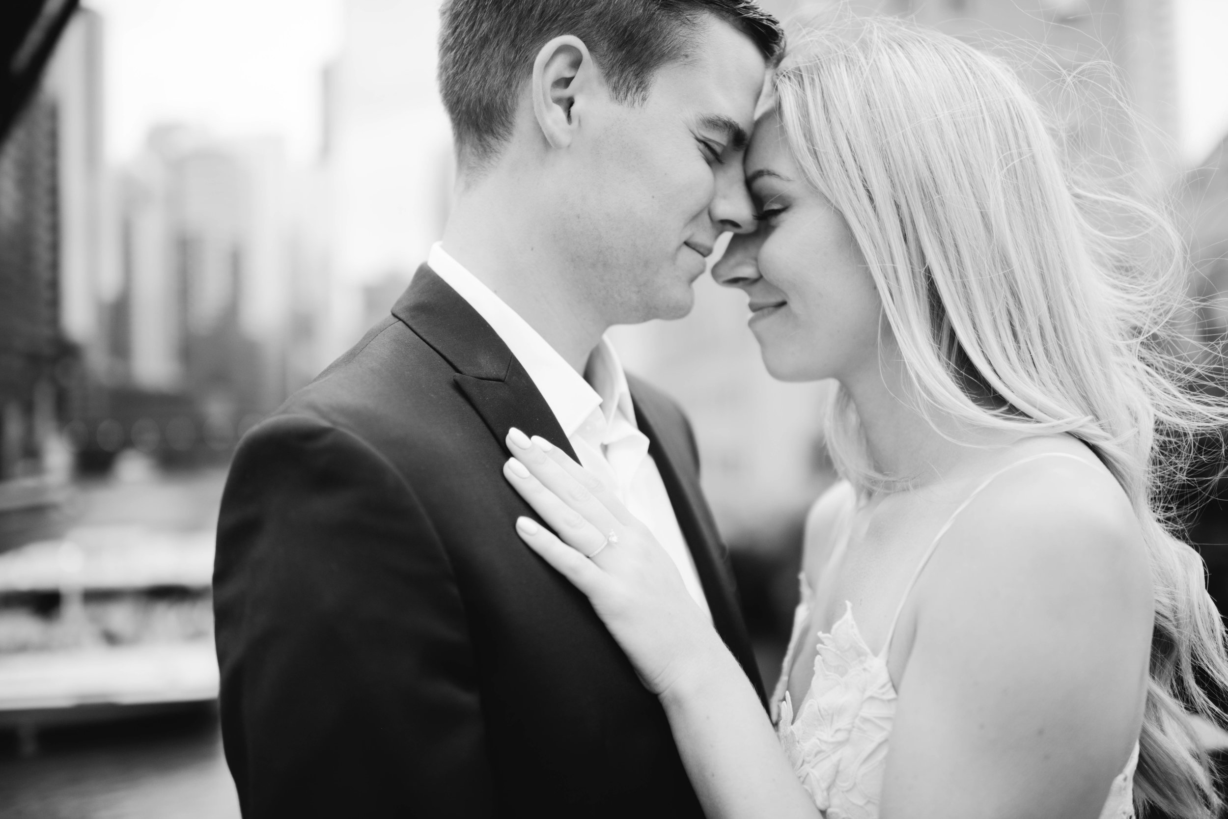 Chicago River Engagement Session North Avenue Beach Engagement Session Erika Aileen Photography Chicago Wedding Photographer