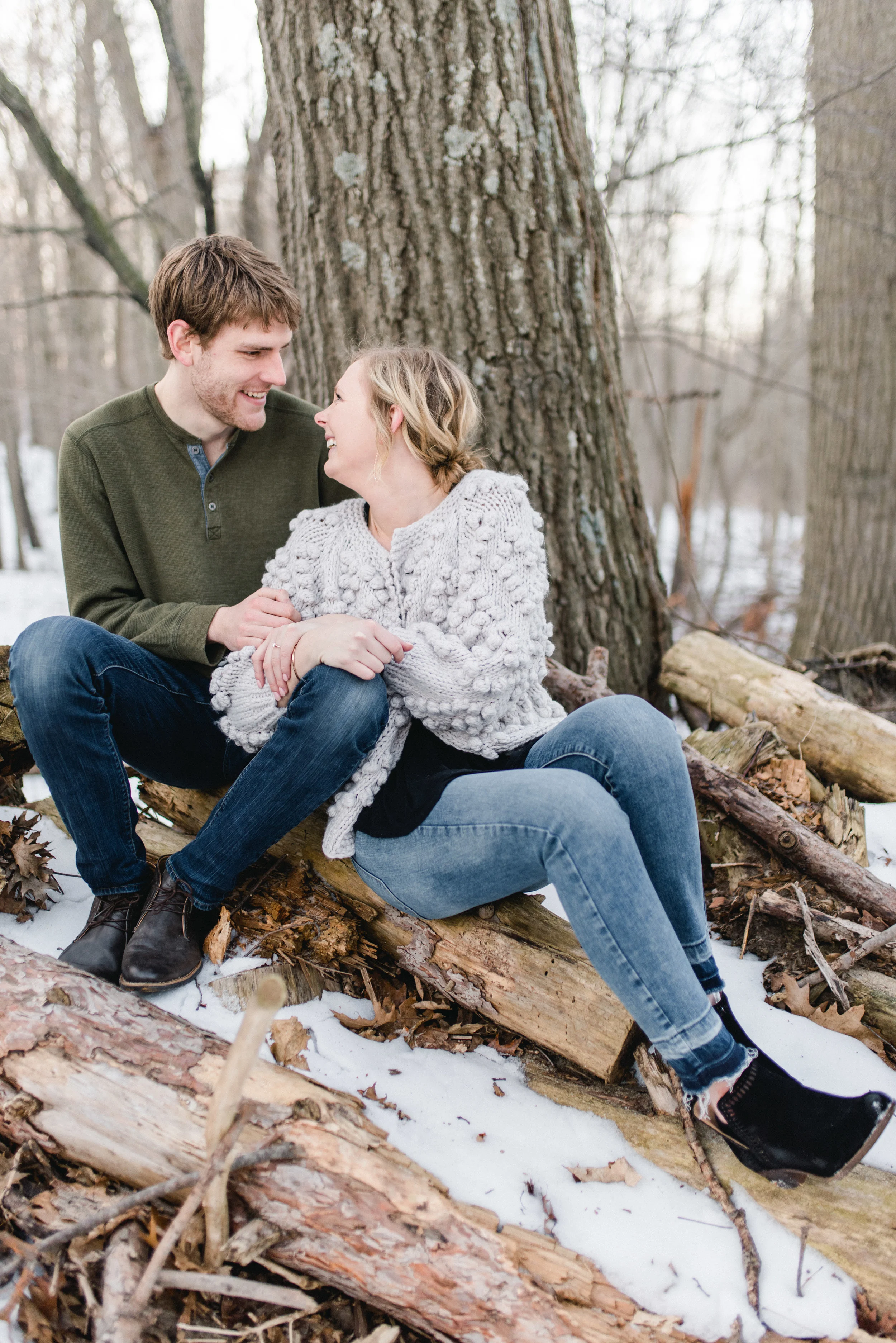 Holland Michigan Engagement Session Erika Aileen Michigan wedding photographer