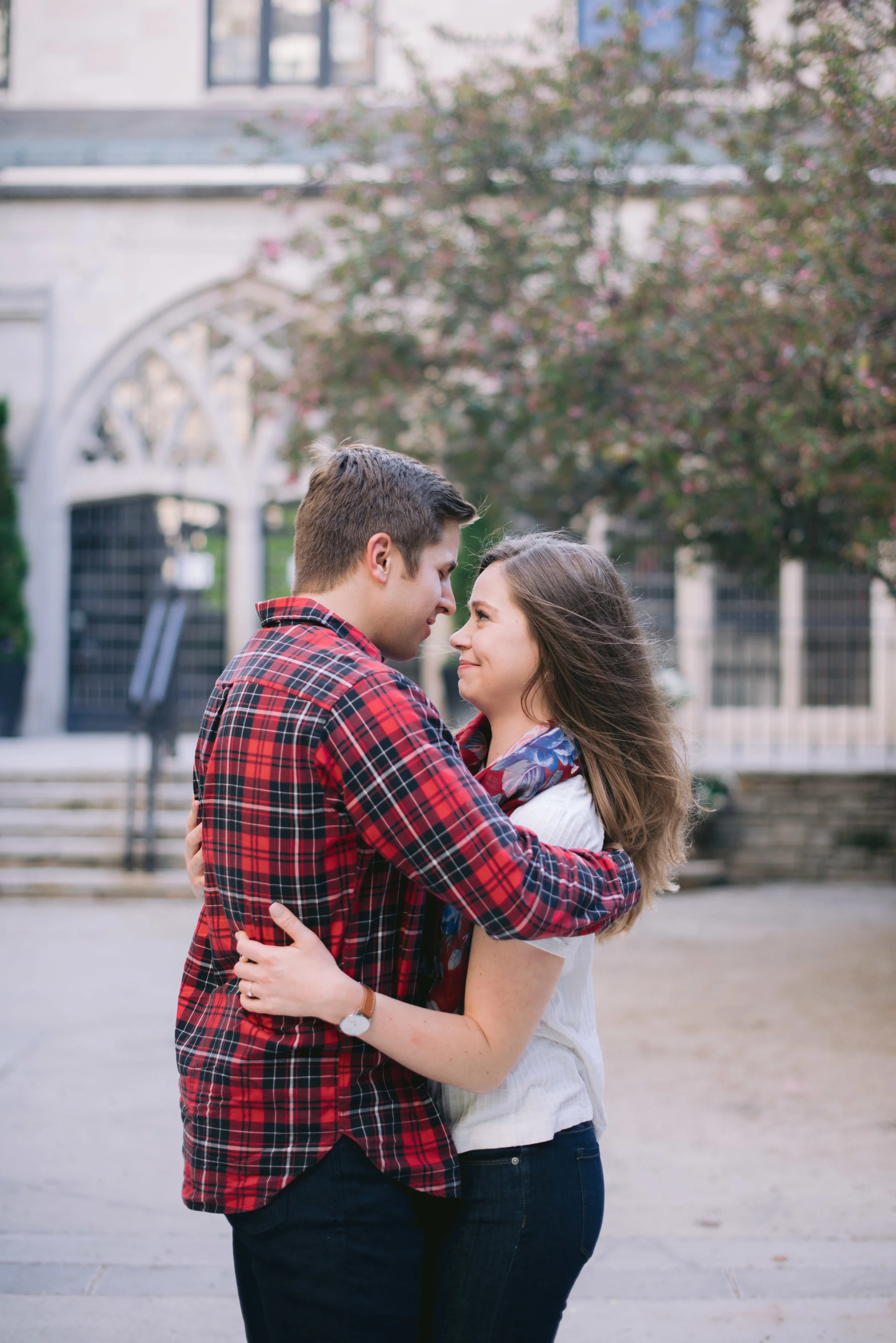 Old Town Chicago Engagement Erika Aileen Photography Chicago Wedding Photographer