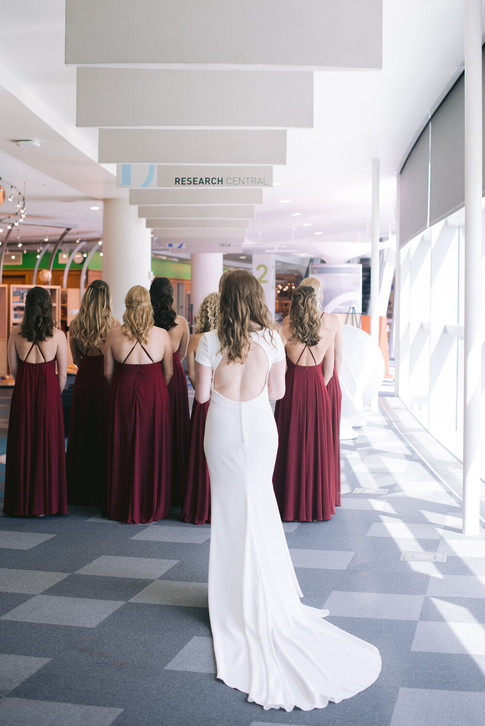 Indianapolis Central Library Wedding Erika Aileen Photography Indianapolis Wedding Photographer