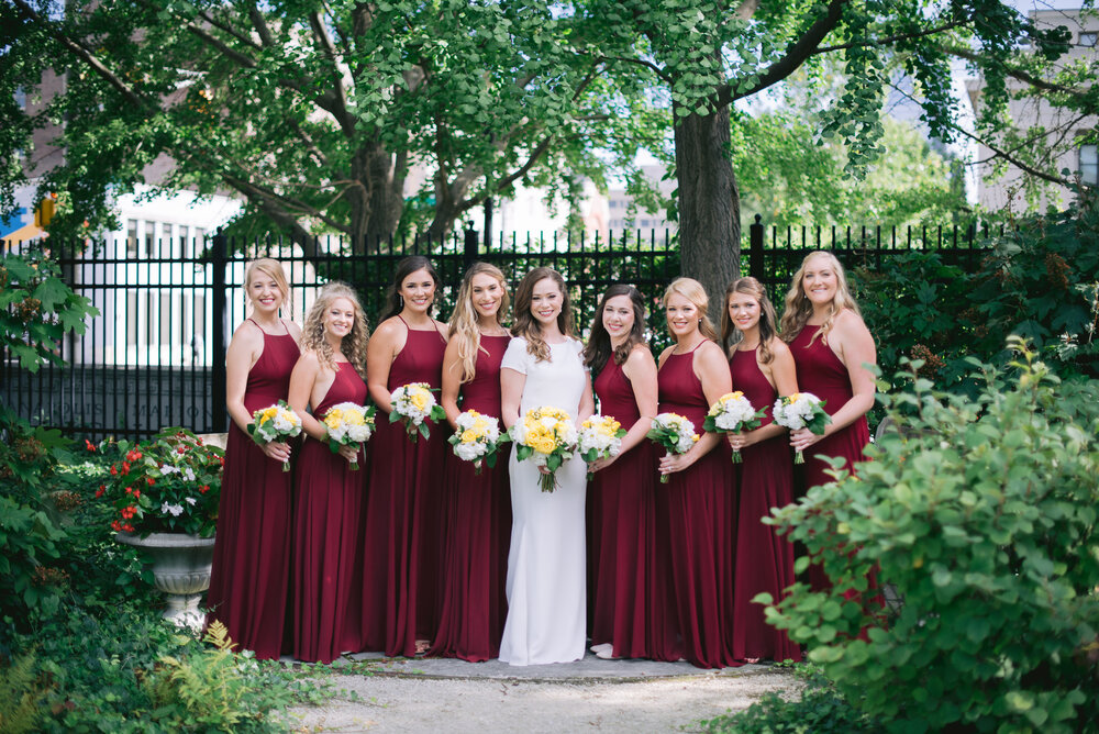 Indianapolis Central Library Wedding Erika Aileen Photography Indianapolis Wedding Photographer