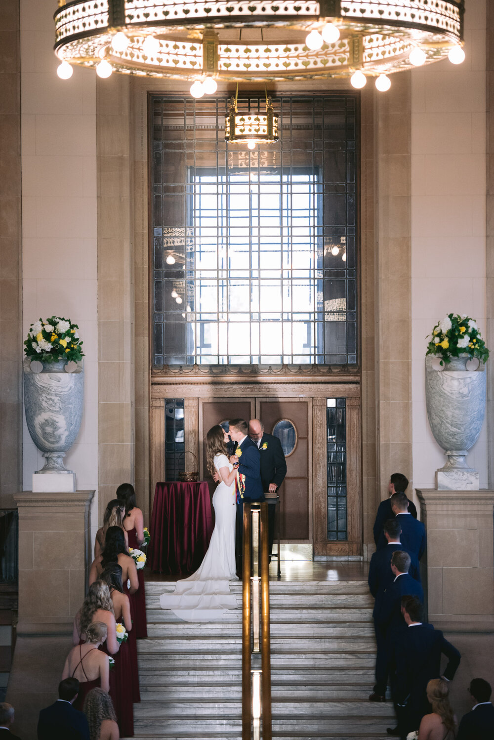 Indianapolis Central Library Wedding Erika Aileen Photography Indianapolis Wedding Photographer