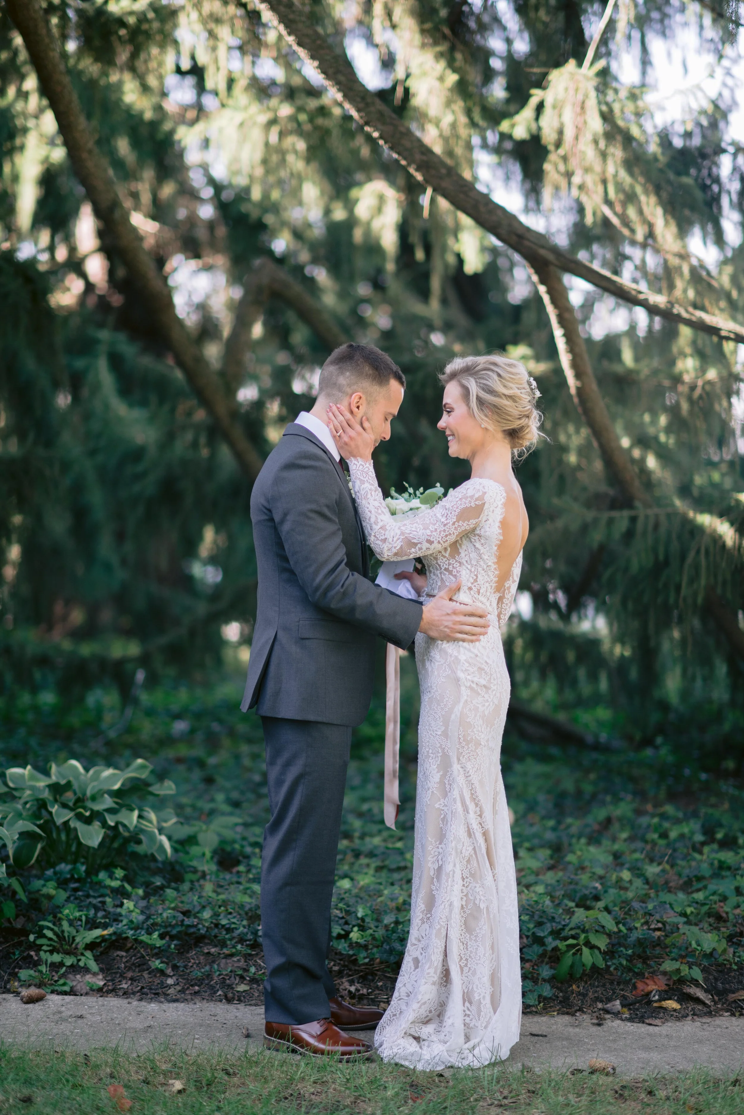 Why do a first look erika aileen photography indianapolis wedding photographer