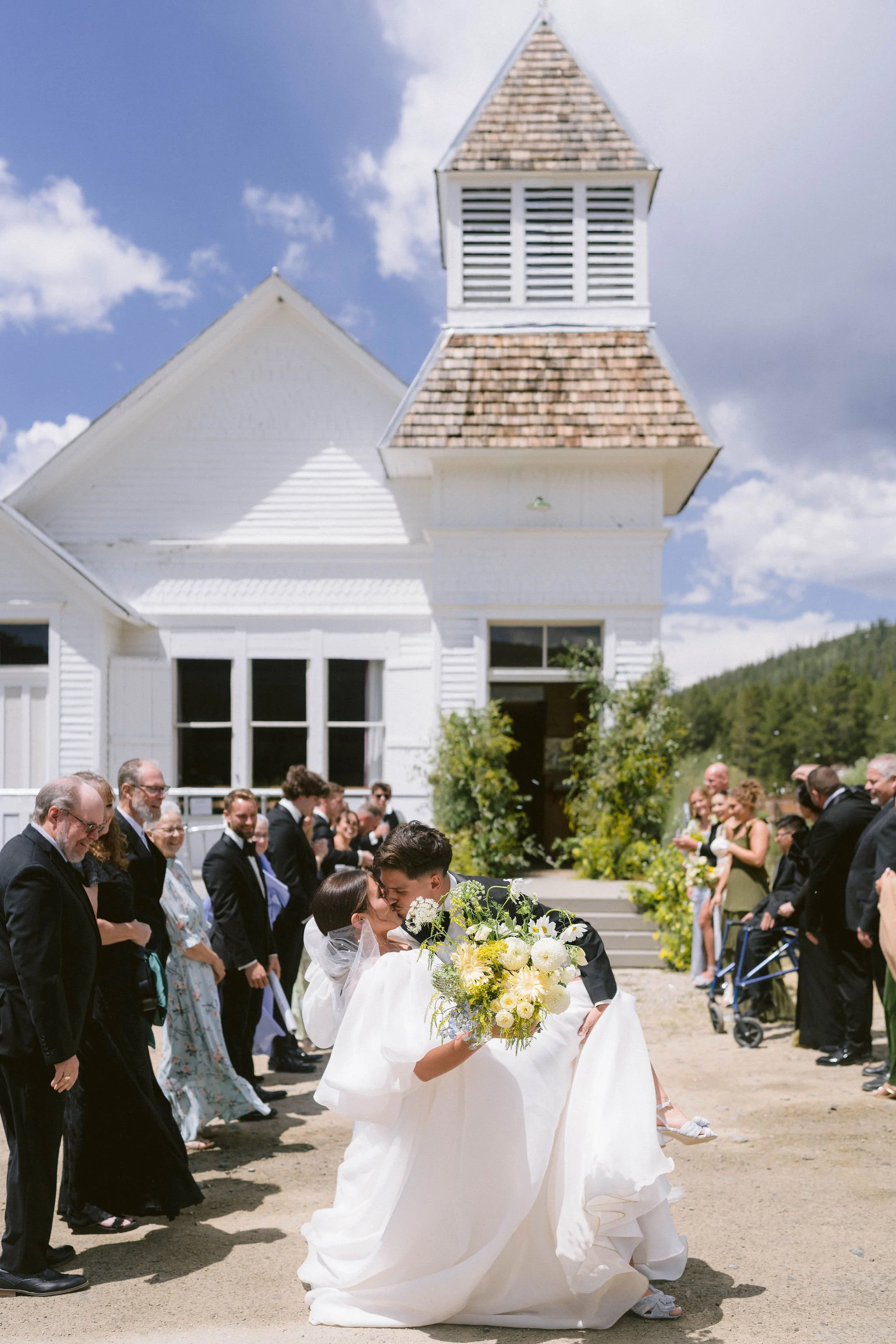 Intimate Private Property Wedding in Pitkin, Colorado