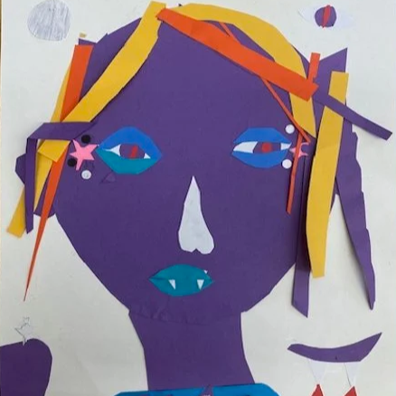Self-Portrait Collages