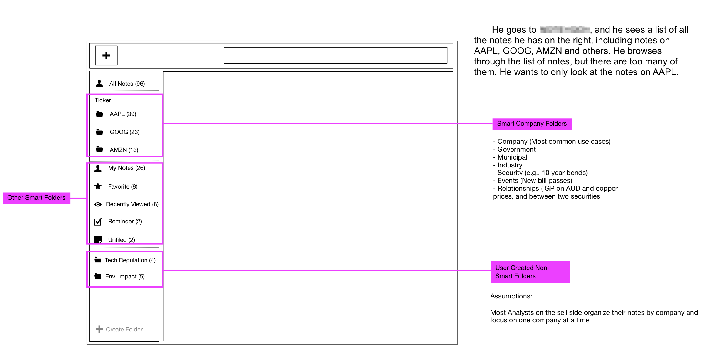 Mid-fidelity Mockup for a Design Crit