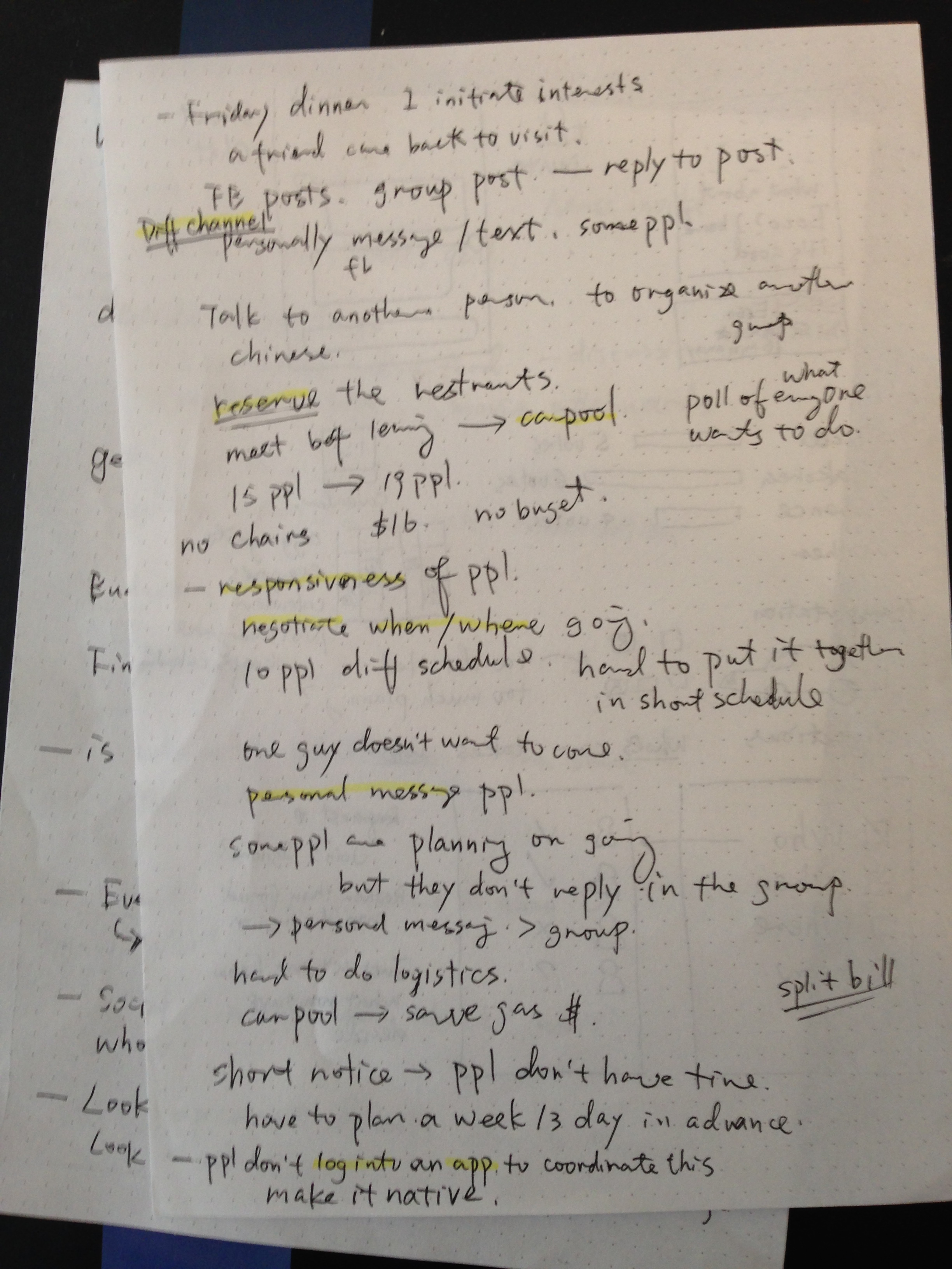 Interview Notes