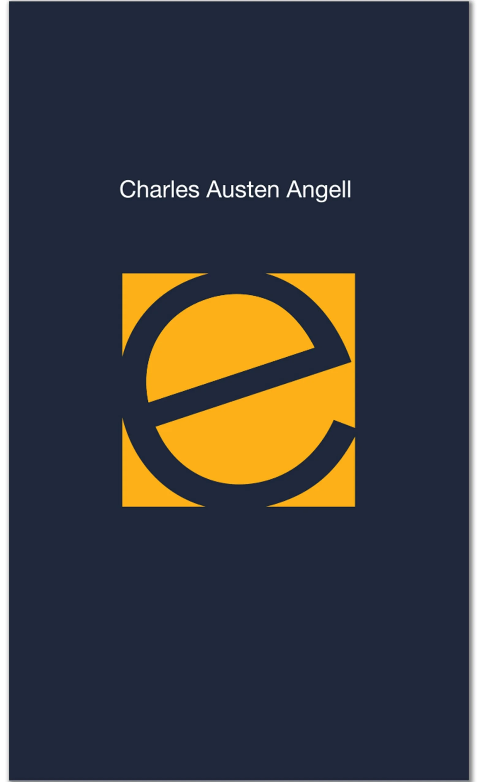 Modern Edge Business Card Back