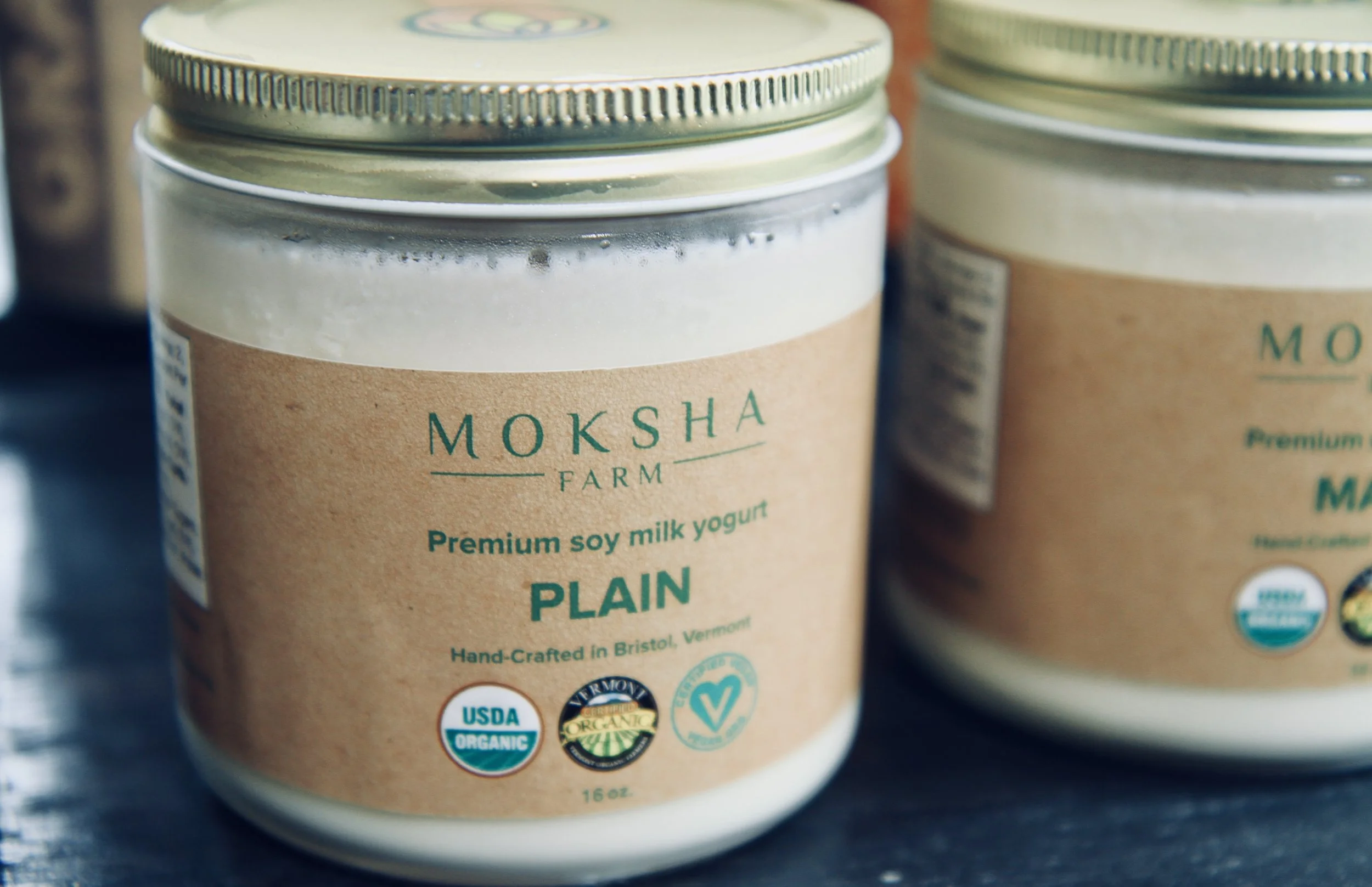 Certified Organic Plain Soy Milk Yogurt