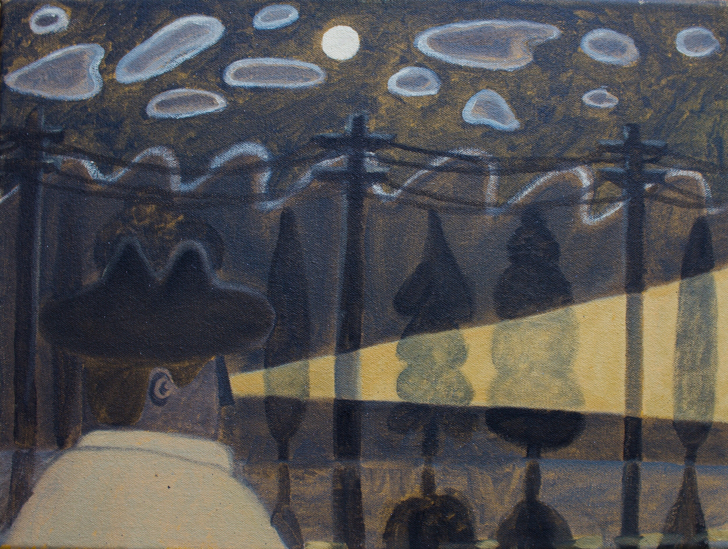  Foresight, 2020  Oil on canvas  12”x16” 